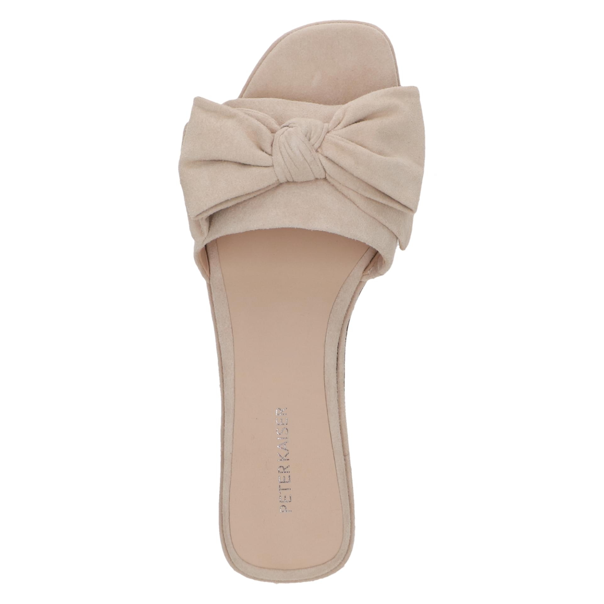 Peter Kaiser Malaga in Sand Suede, vue de dessus (SKU 9-77104-46--318)