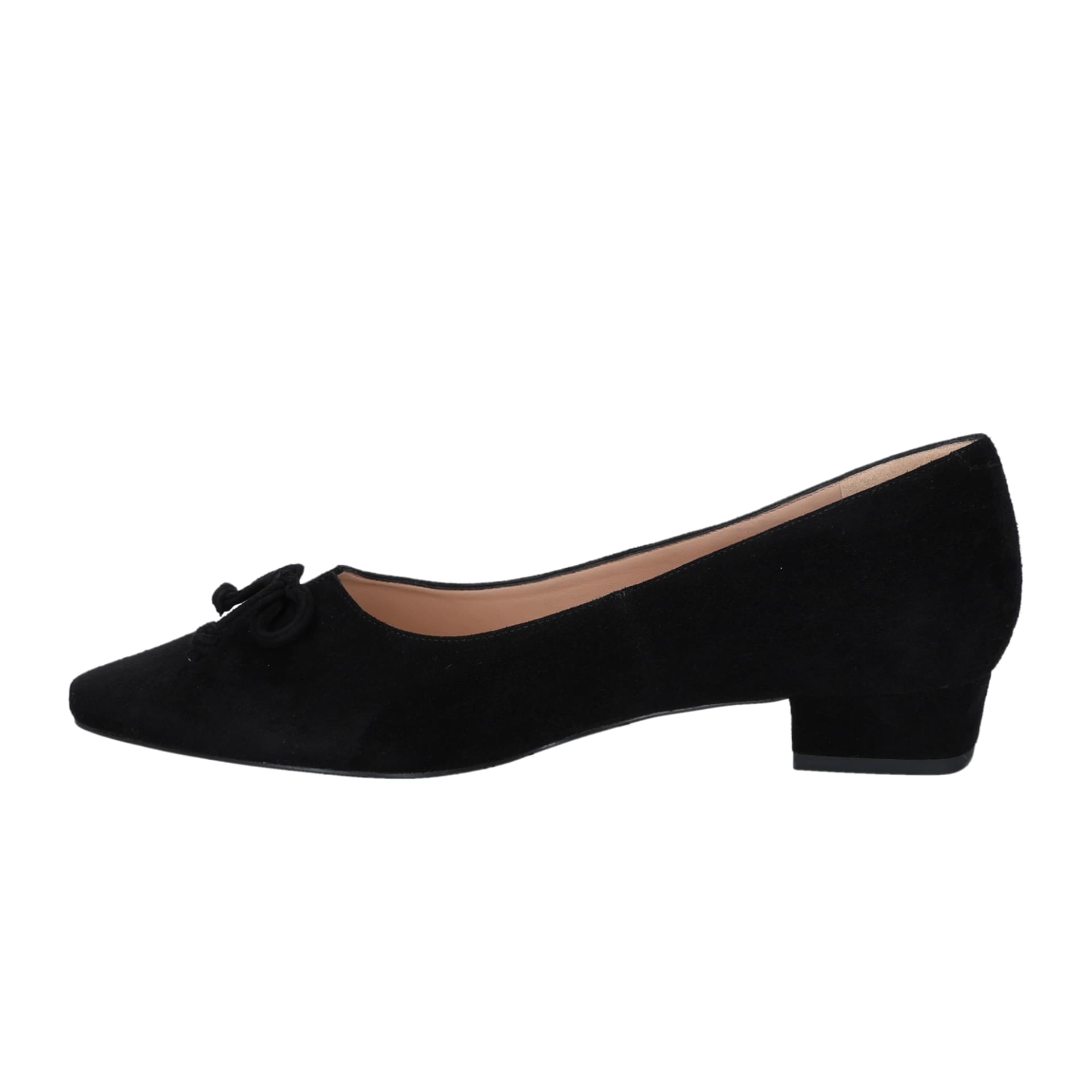 Peter Kaiser Napoli in Black Suede, binnenzijde (SKU 9-72241-44--004)