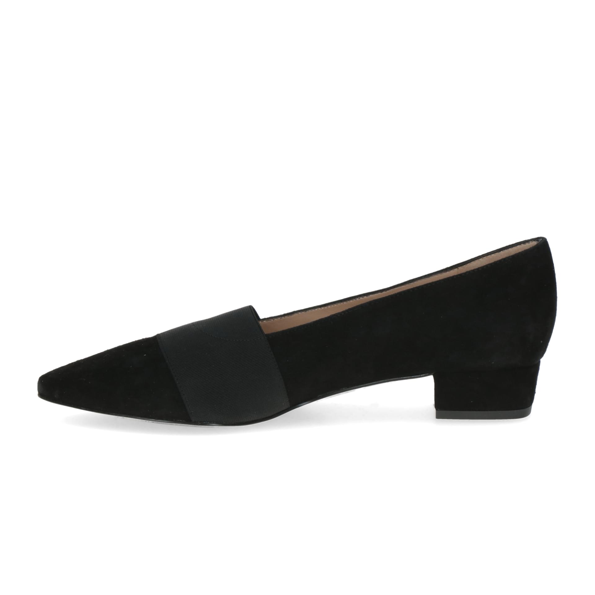 Peter Kaiser Napoli in Black Suede, binnenzijde (SKU 9-74242-44--004)