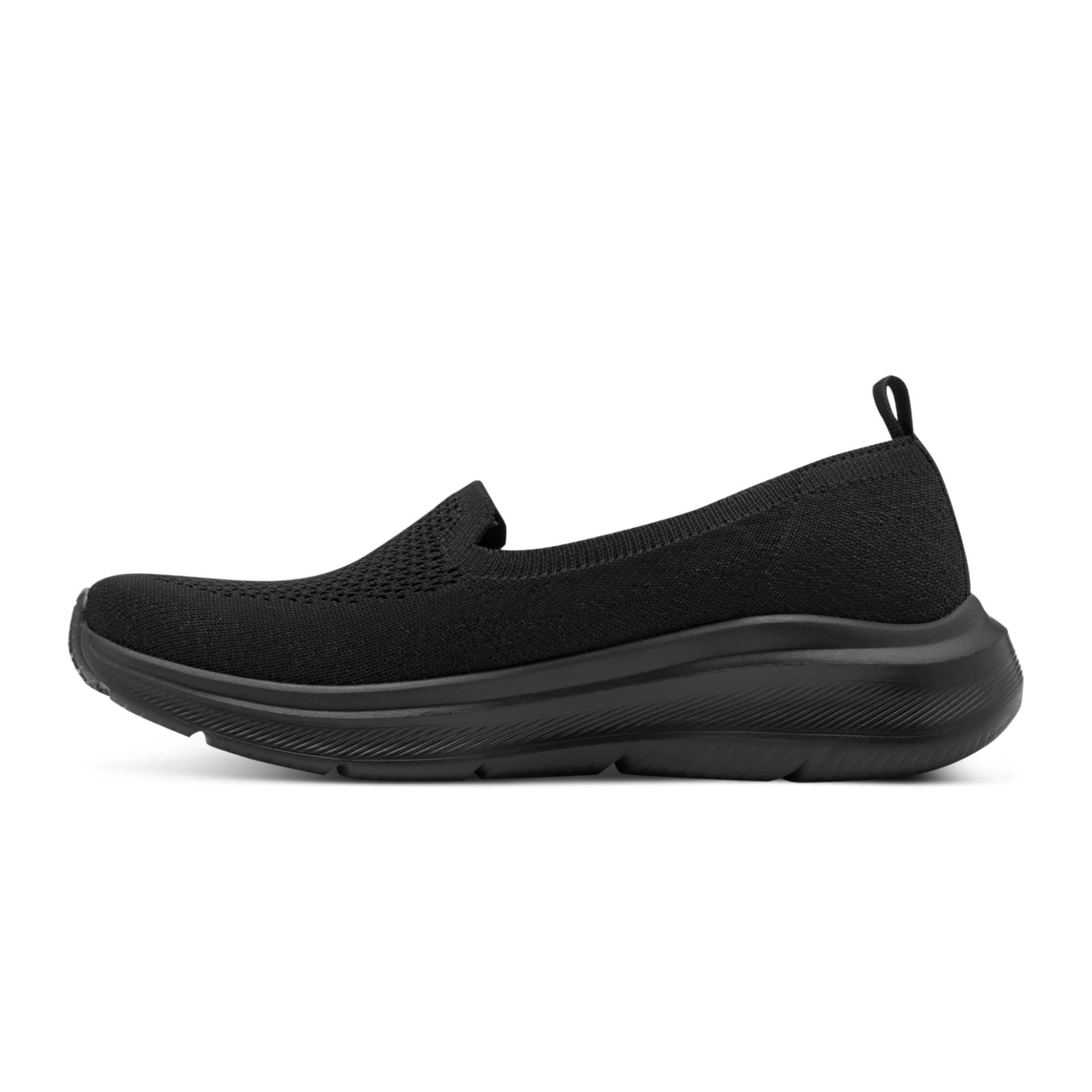 Tamaris Comfort Amelie Slippers in Black Uni, inner side (SKU 8-84702-45--007)