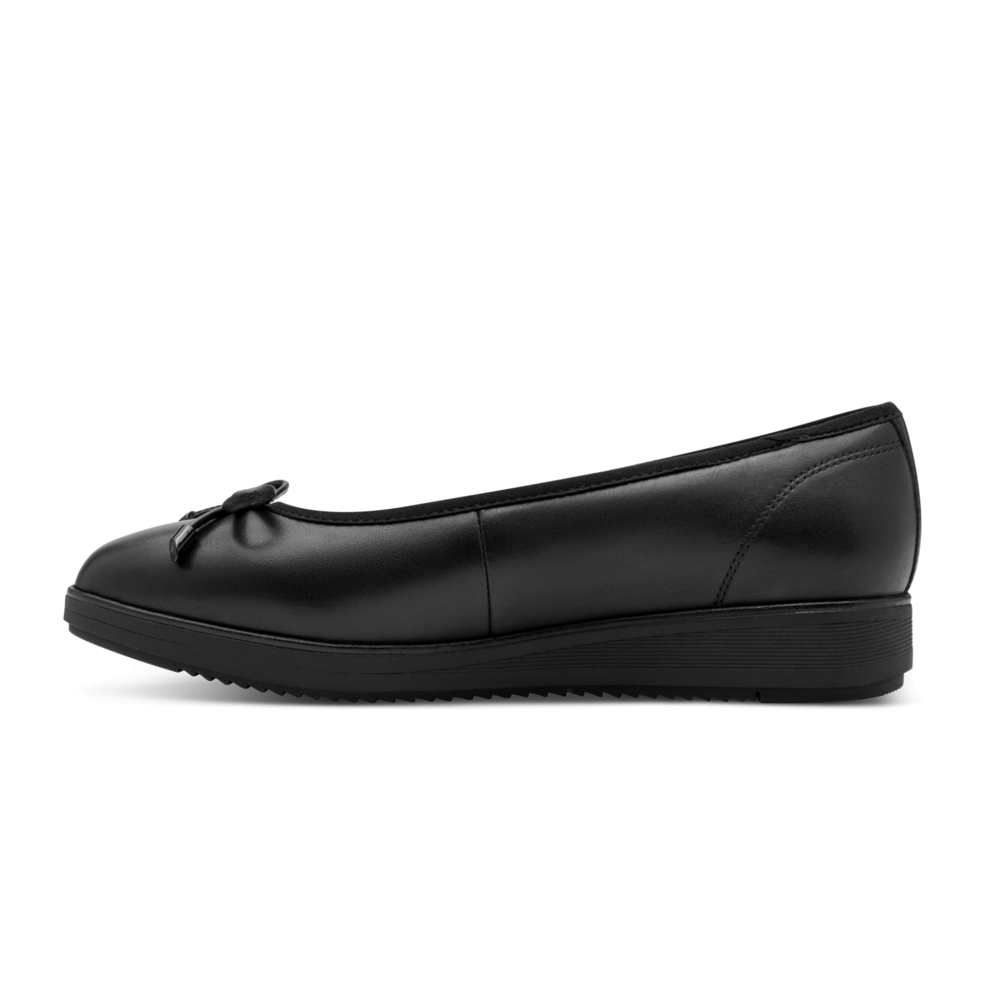 Tamaris Comfort Amy Ballerinas in Black, inner side (SKU 8-82201-45--001)