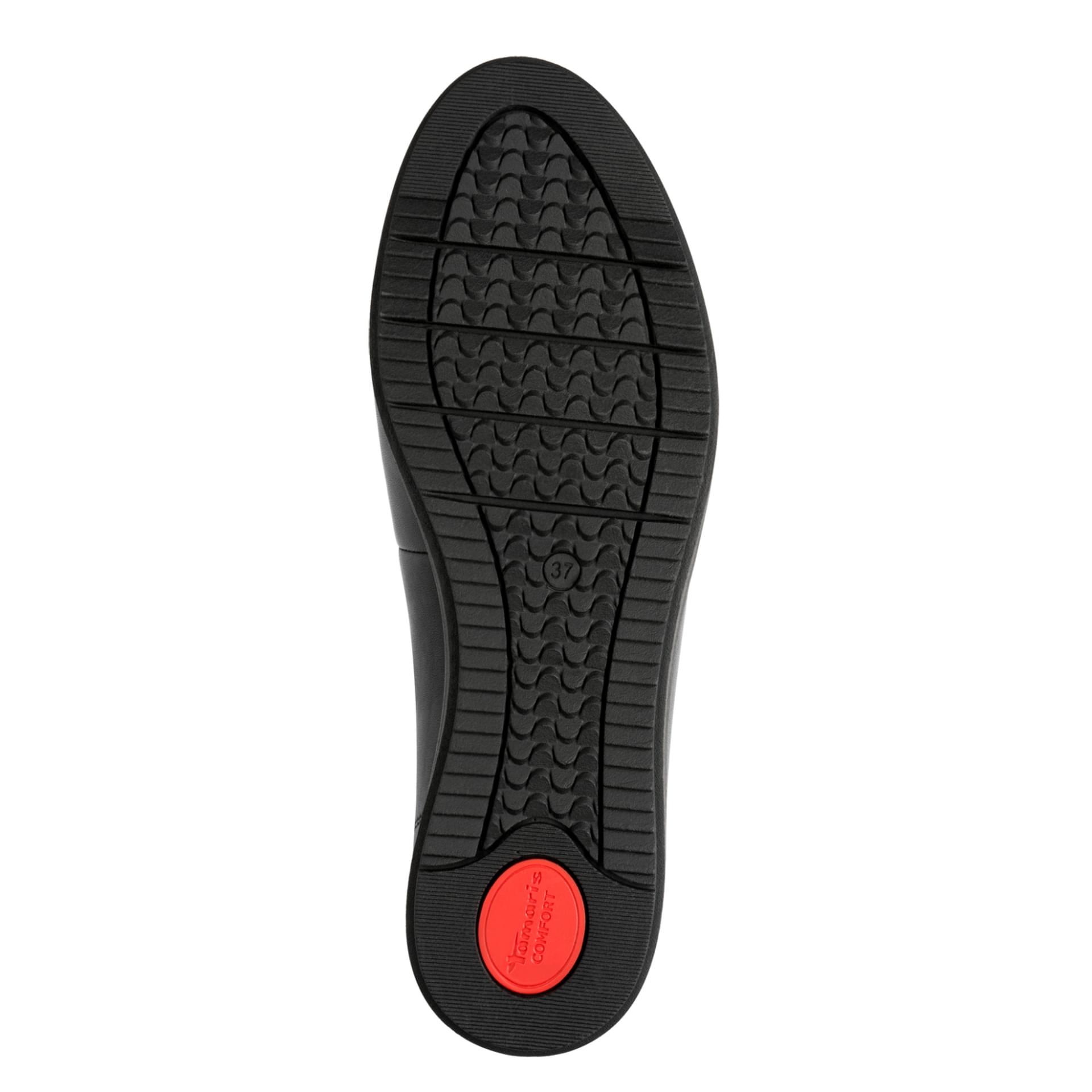 Tamaris Comfort Amy Ballerinas in Black, sole (SKU 8-82201-45--001)