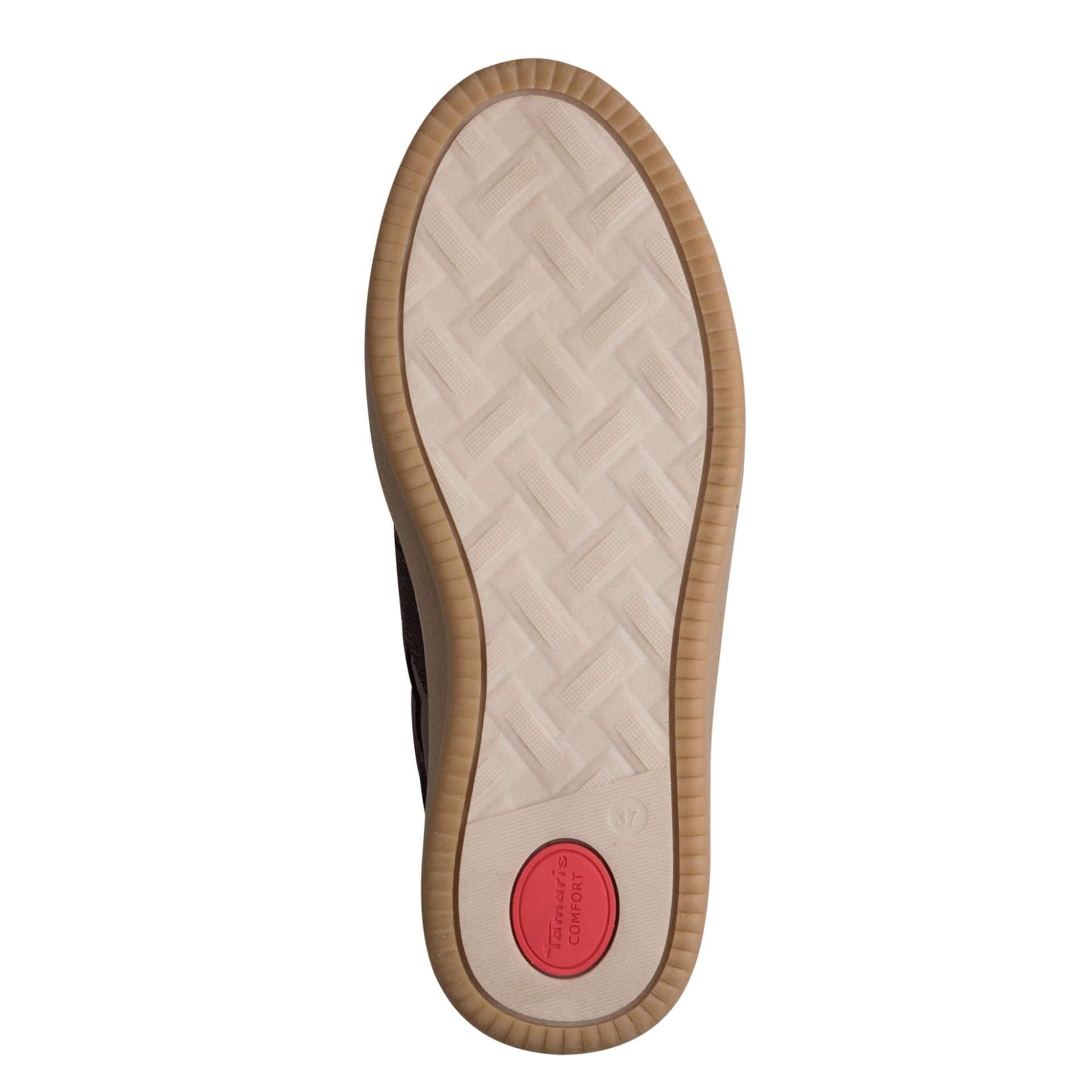 Tamaris Comfort Anne Sneakers leer in Mocca, zool (SKU 8-83708-47--304)