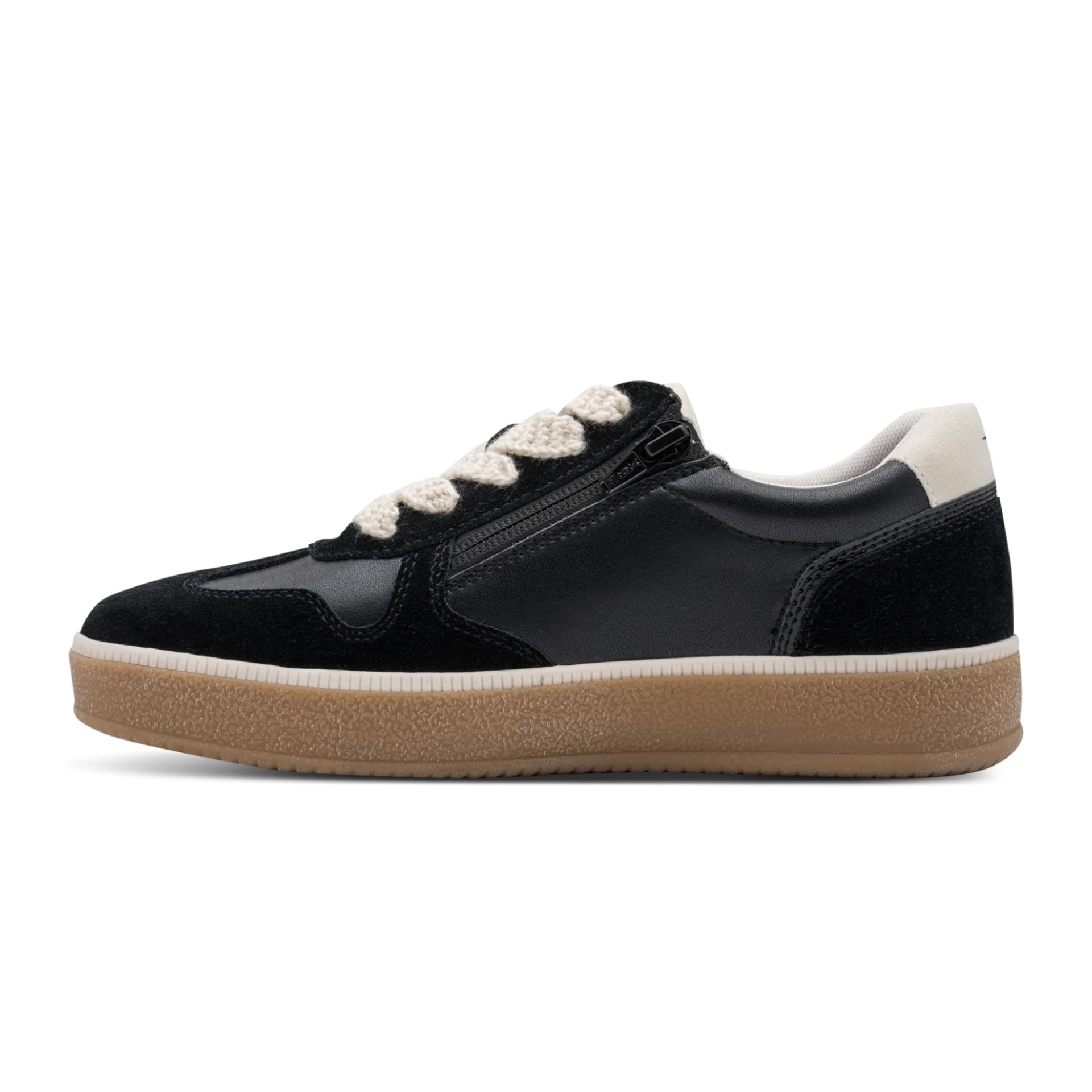 Tamaris Comfort Anne Sneakers in Black Comb, binnenzijde (SKU 8-83718-47--098)