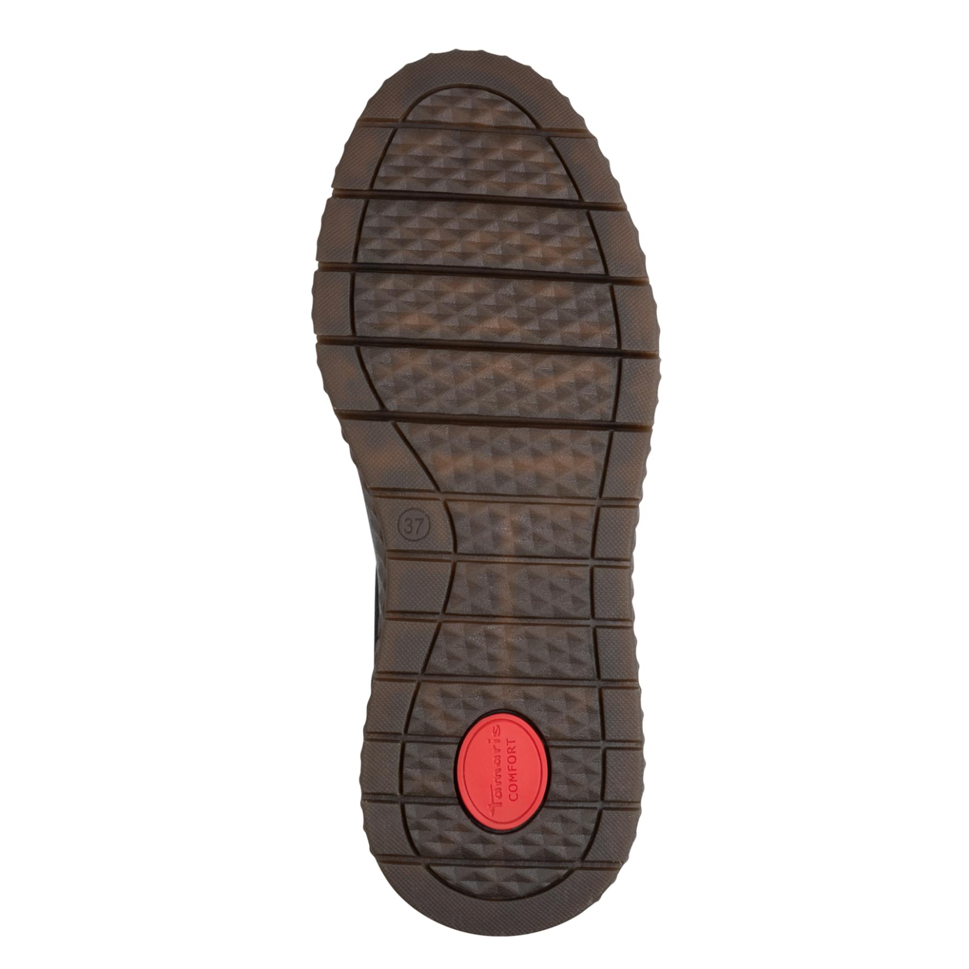 Tamaris Comfort Anne Sneakers in Black Comb, sole (SKU 8-83729-45--098)