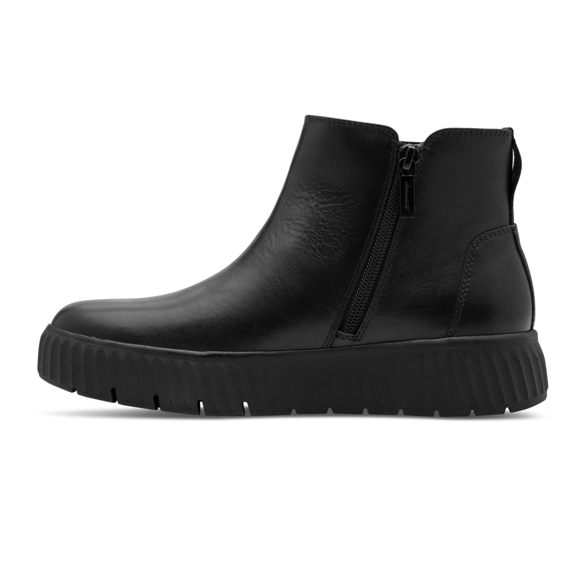 Tamaris Comfort Ava Chelsea Boots in Black Nappa, inner side (SKU 8-85405-45--022)