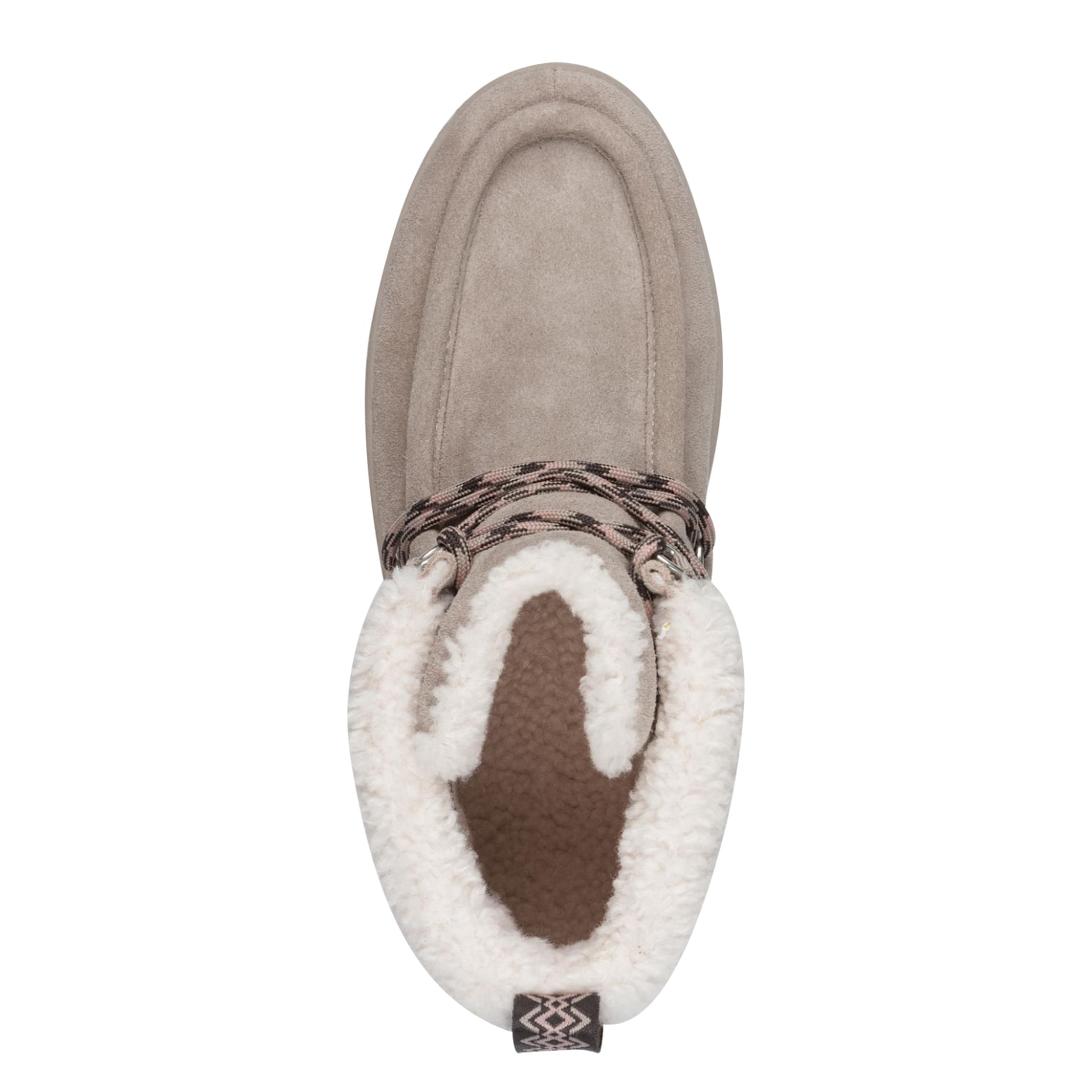 Tamaris Comfort Ava Laarzen in Lt Grey/Rose, bovenaanzicht (SKU 8-86210-45--253)