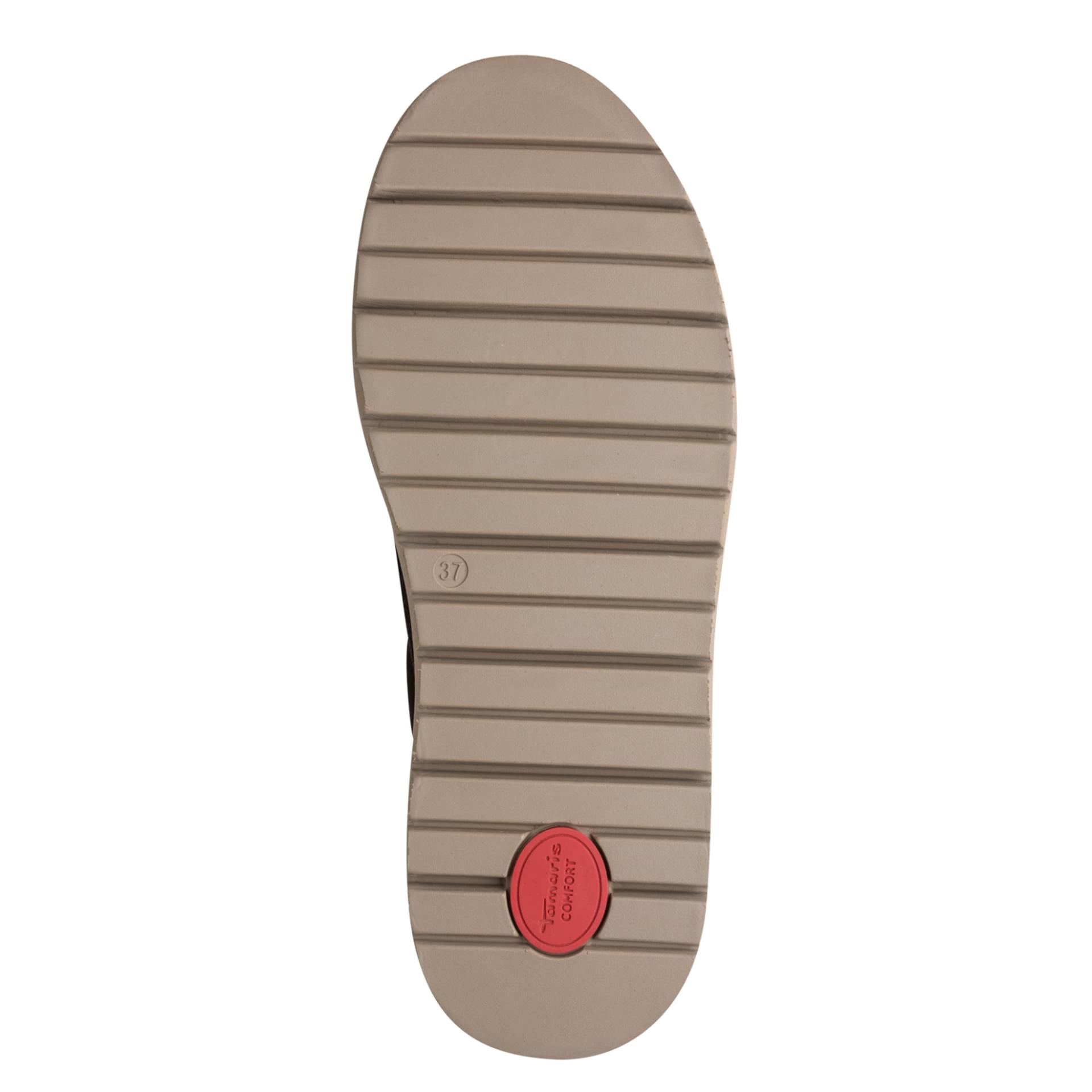 Tamaris Comfort Belly Baskets cuir in Mocca, semelle (SKU 8-83722-47--304)