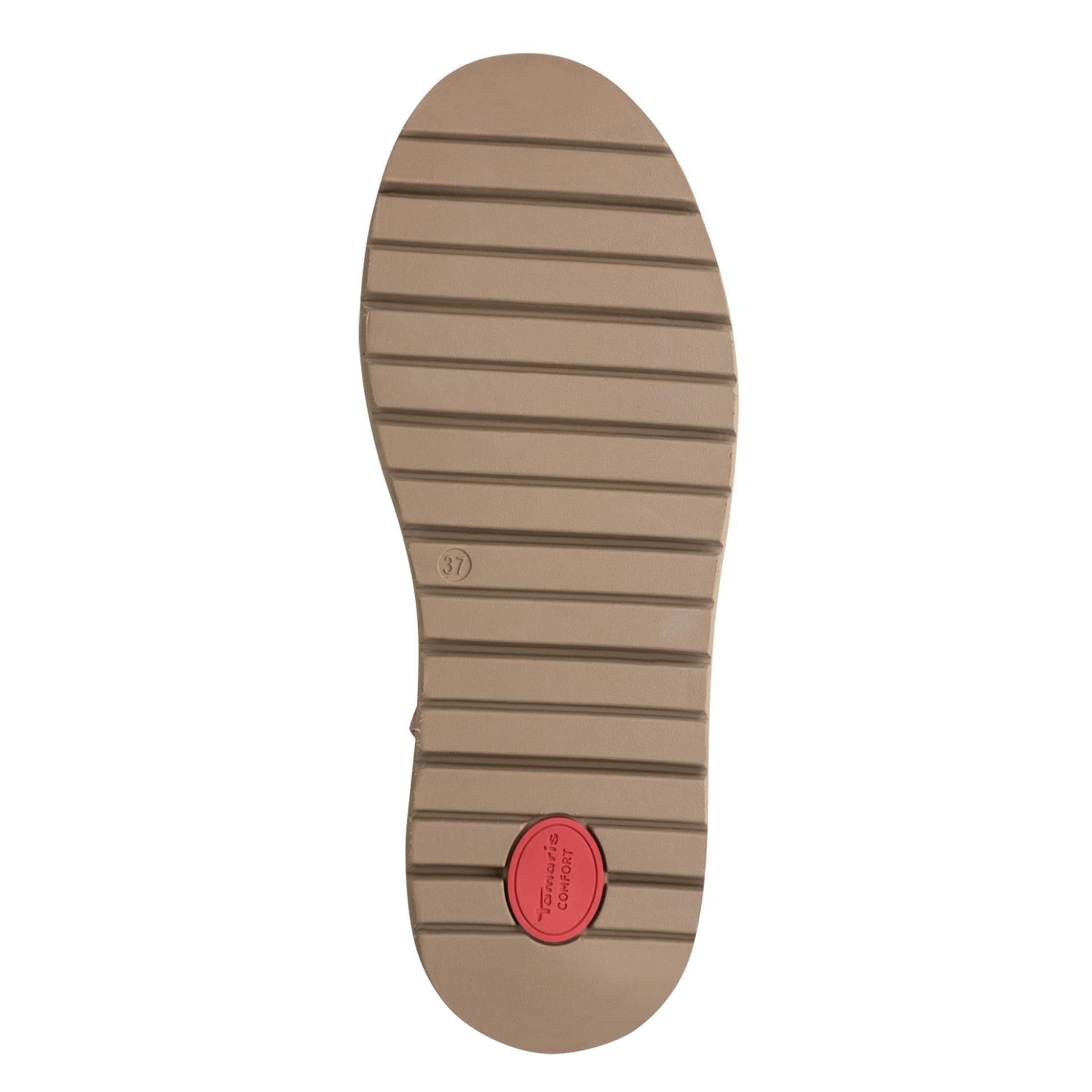 Tamaris Comfort Belly Enkellaarsjes leer in Camel, zool (SKU 8-86410-47--310)