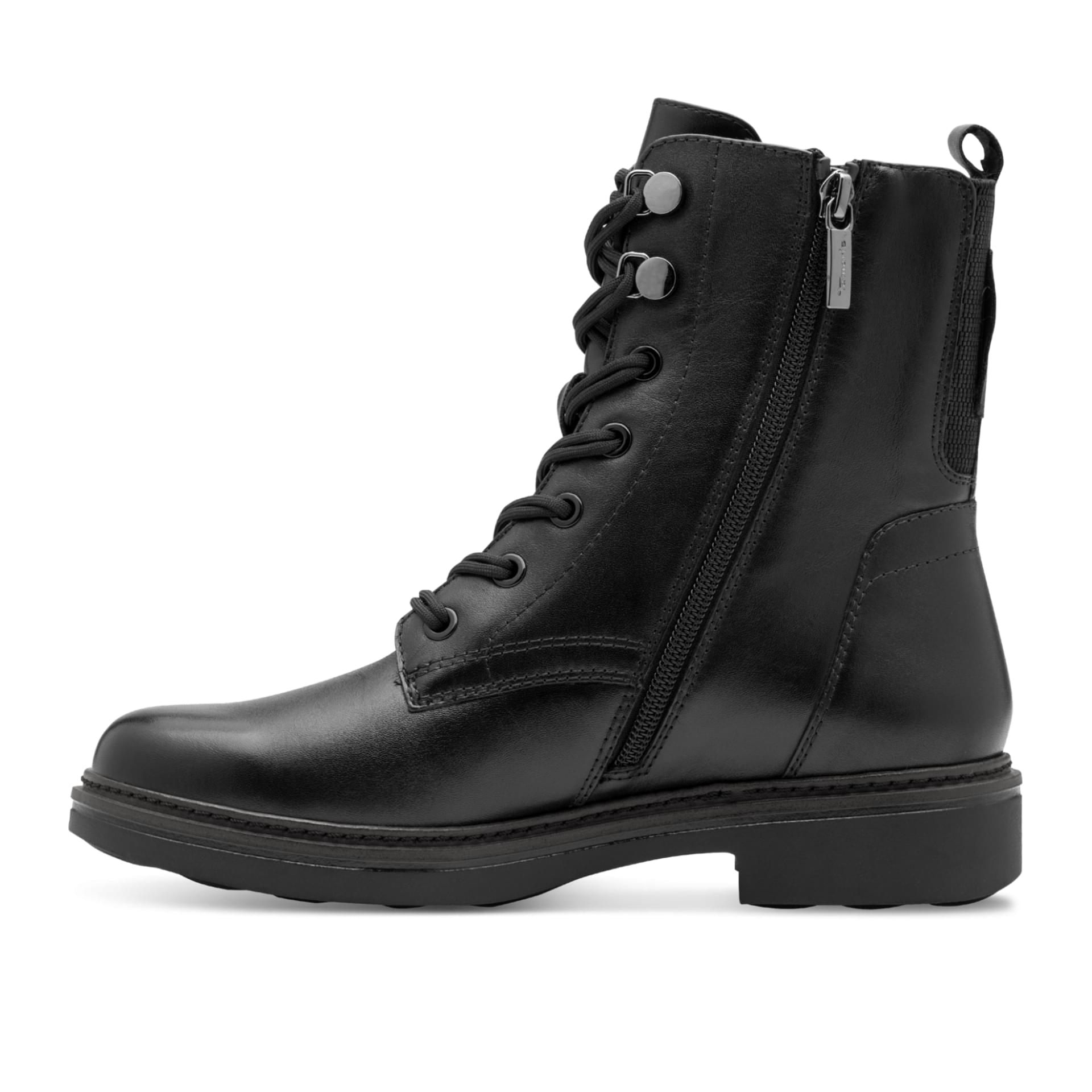 Tamaris Comfort Buta Enkellaarsjes leer in Black, binnenzijde (SKU 8-85107-43--001)