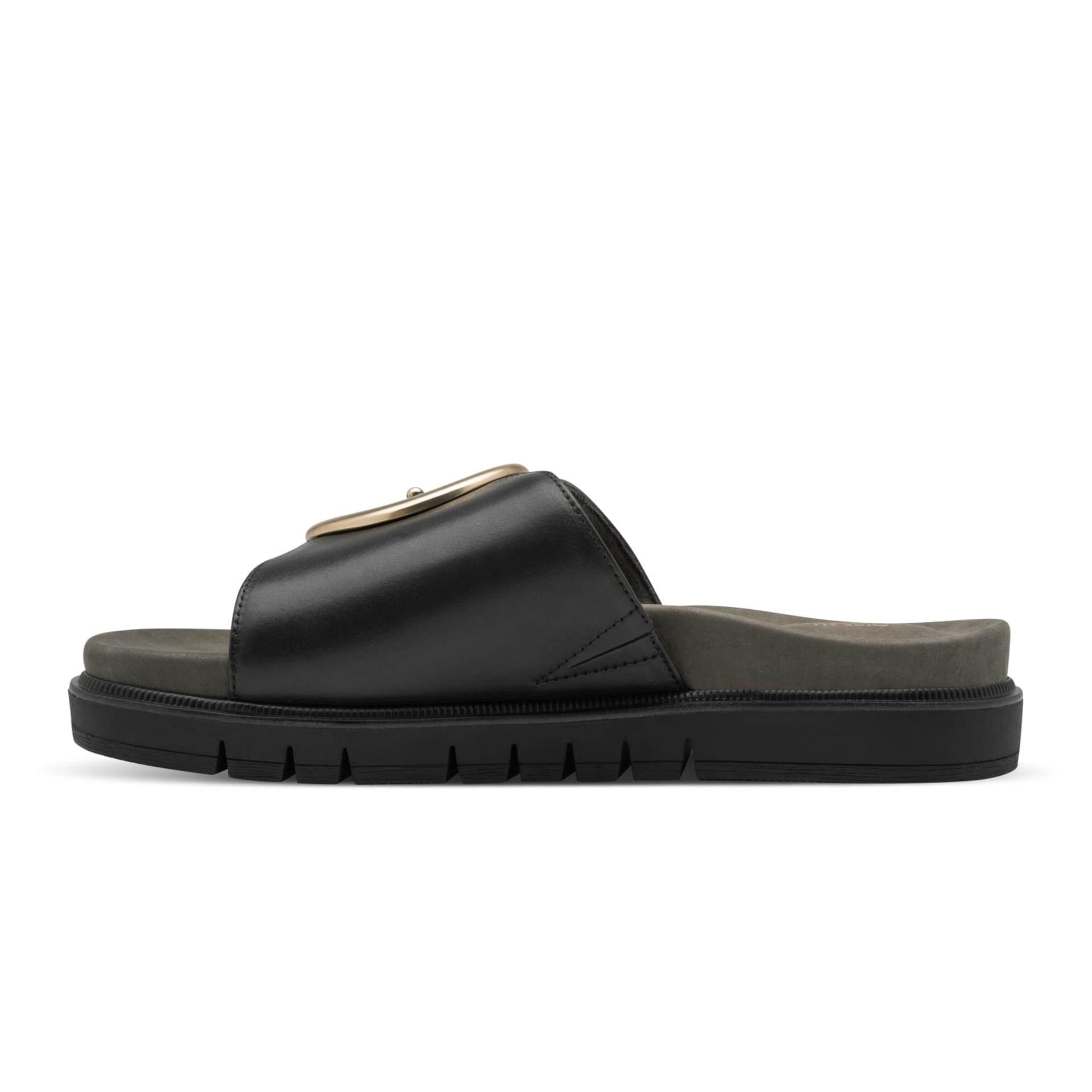 Tamaris Comfort Gafu Loafers in Black Nappa, inner side (SKU 8-87106-42--022)