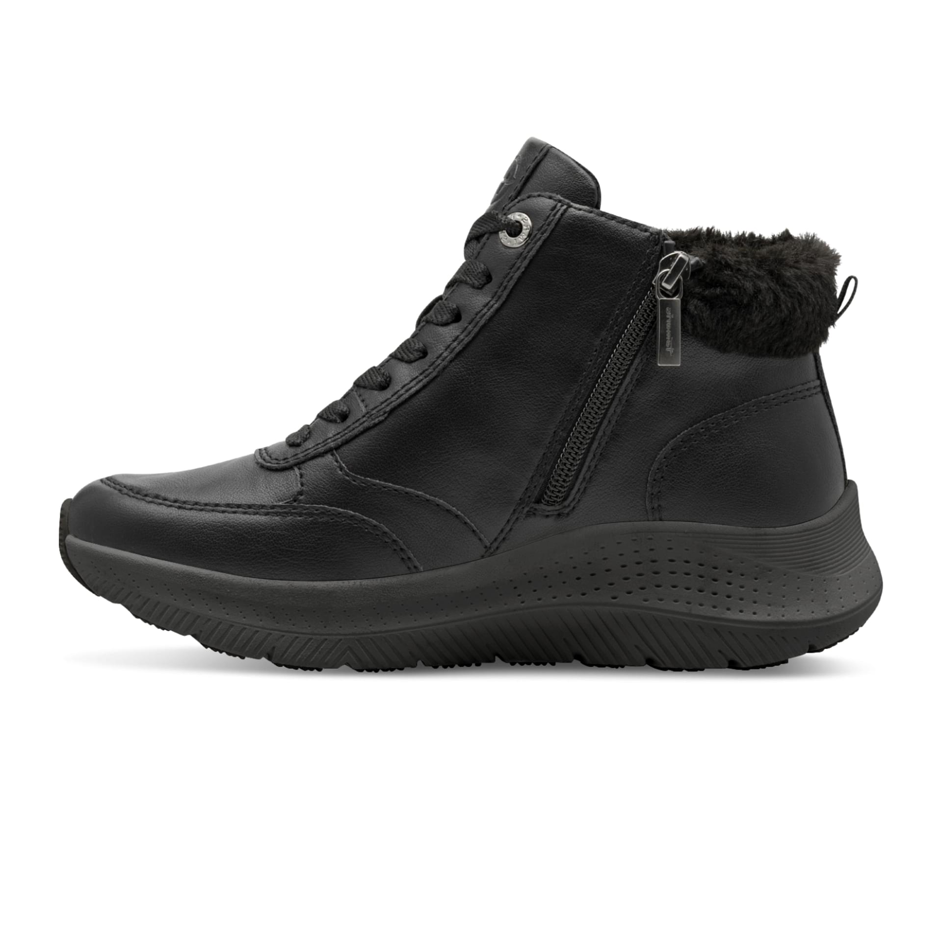 Tamaris Comfort Jane Ankle Boots in Black, inner side (SKU 8-85200-45--001)