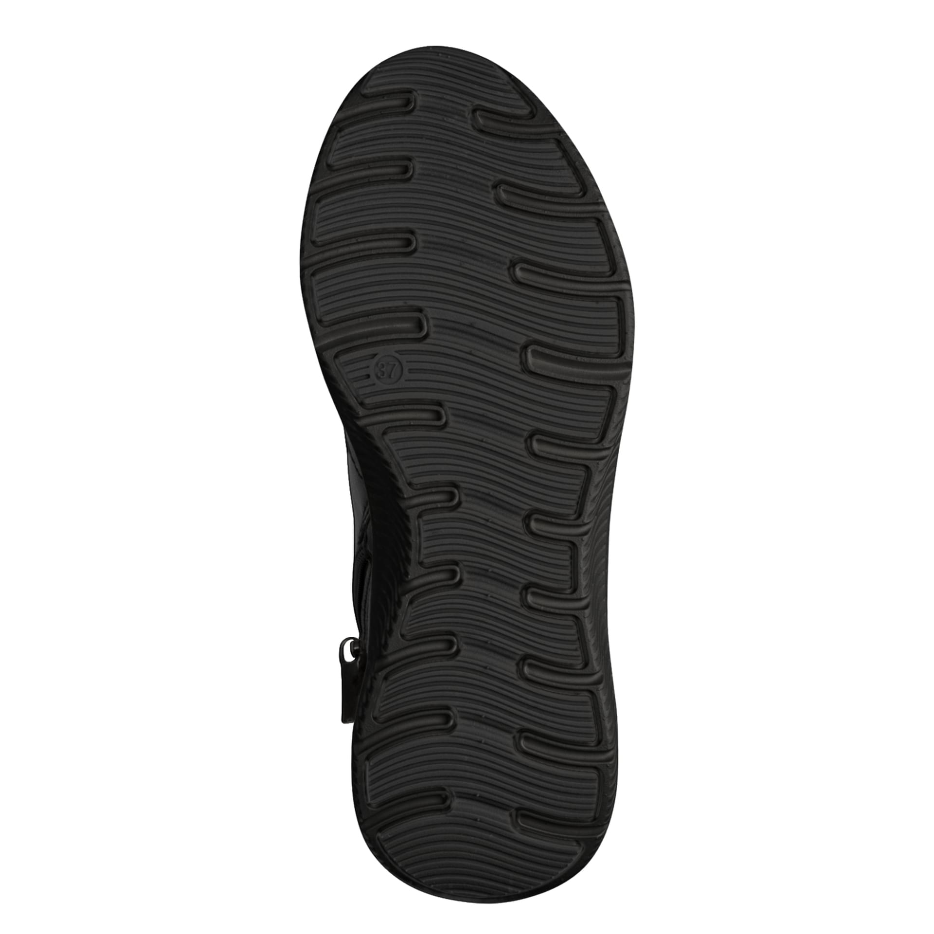 Tamaris Comfort Jane Ankle Boots in Black, sole (SKU 8-85200-45--001)