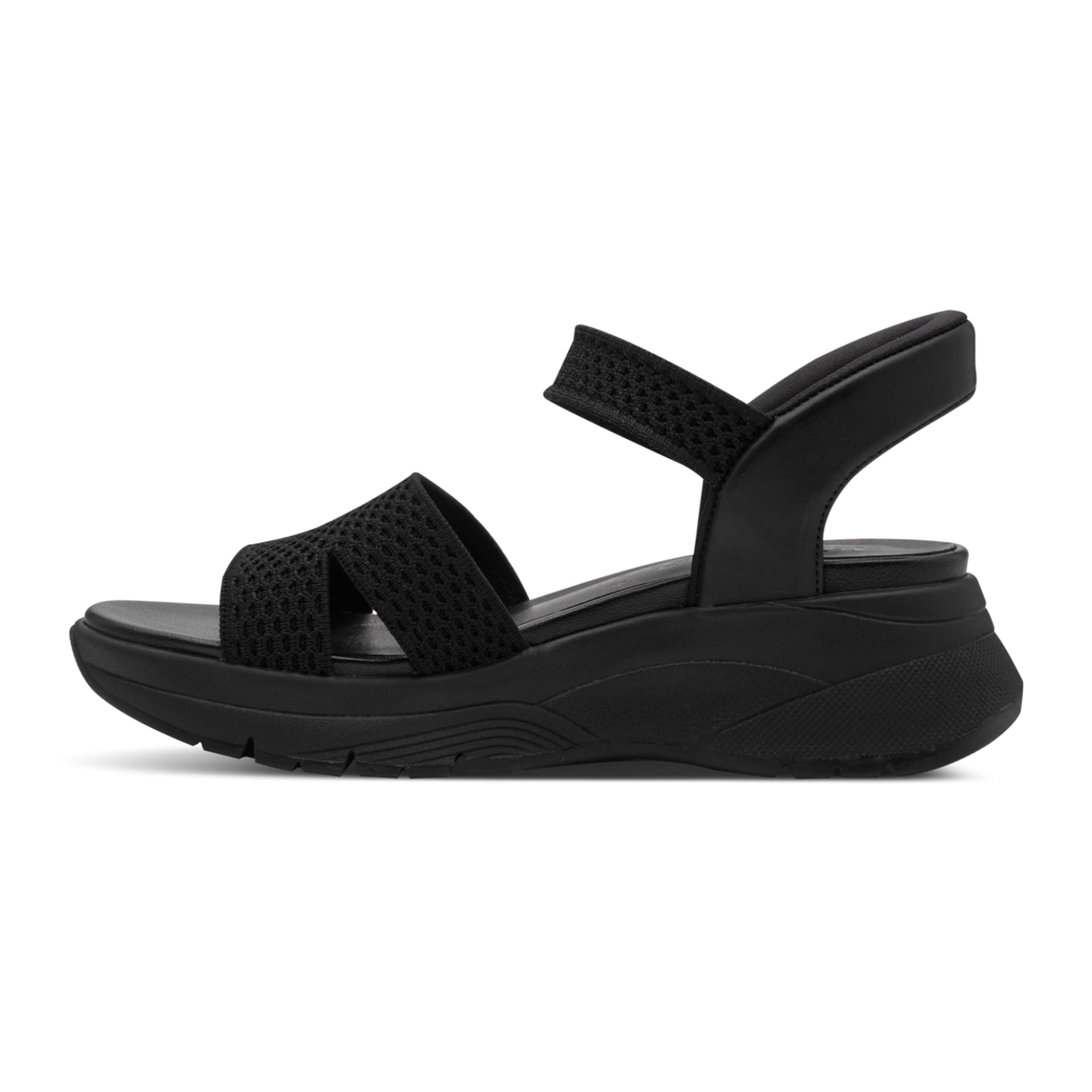 Tamaris Comfort Jasmin Sandals in Black, inner side (SKU 8-88735-46--001)