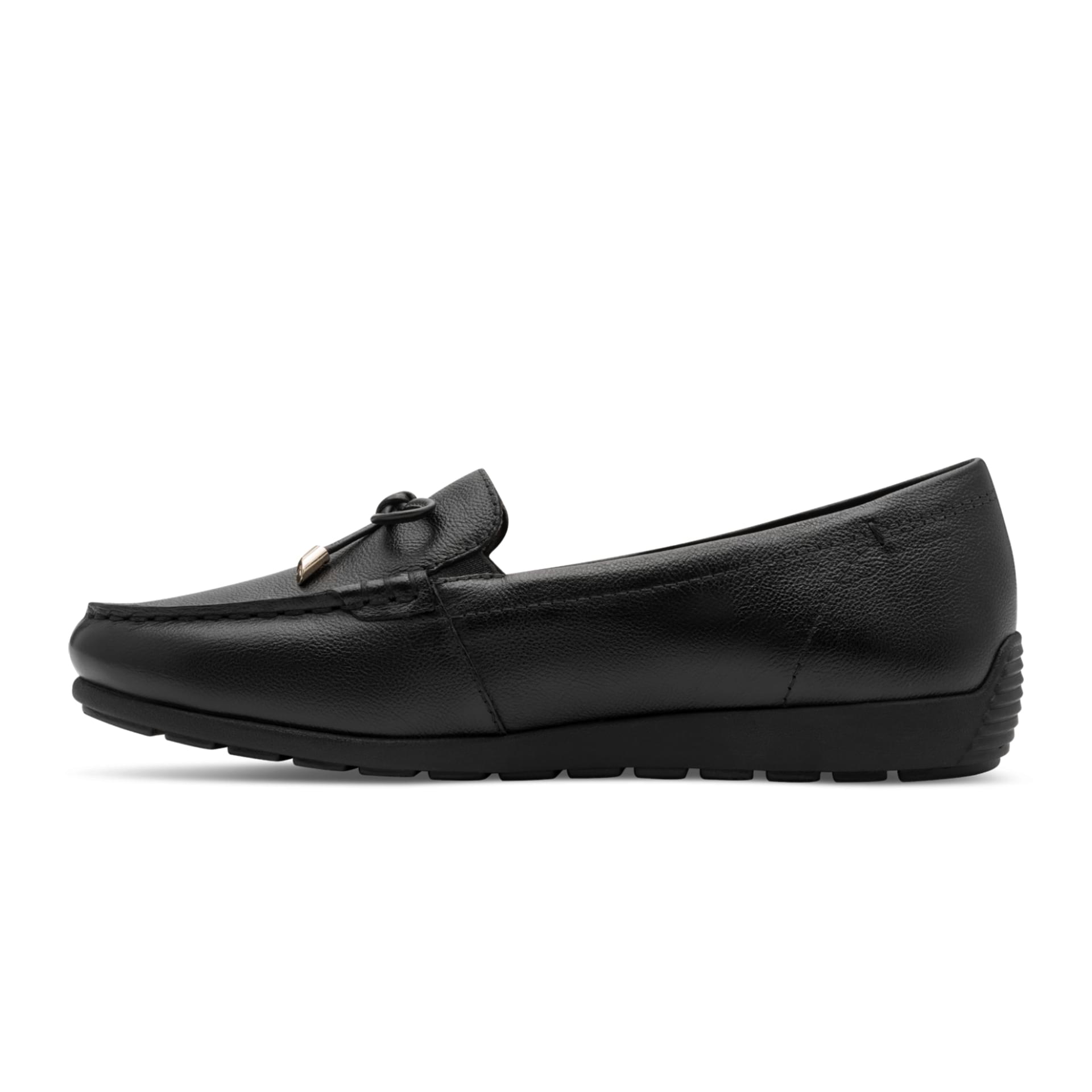 Tamaris Comfort Joy Instappers in Black Nappa, binnenzijde (SKU 8-84600-44--022)
