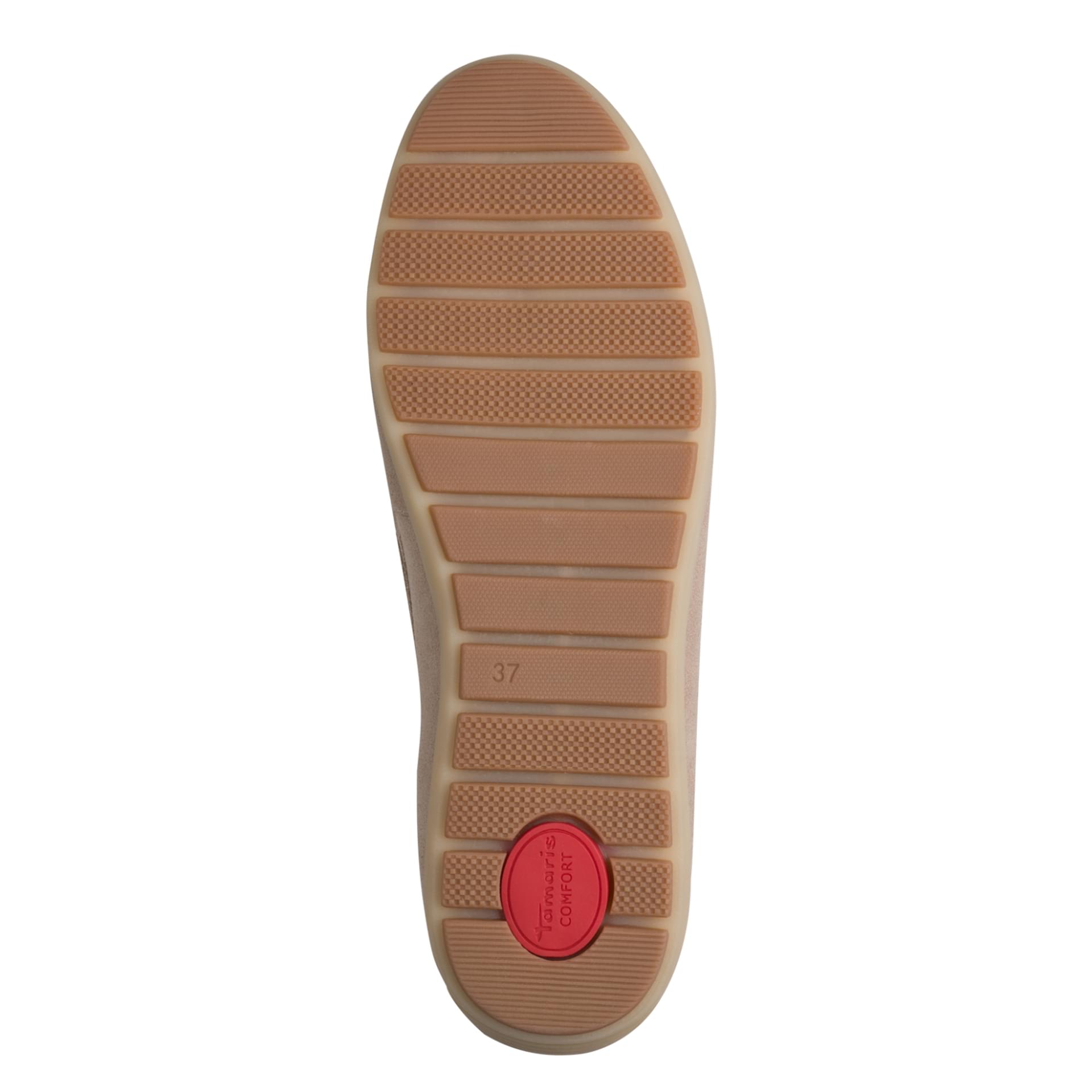 Tamaris Comfort Joy Slippers in Beige, sole (SKU 8-84601-46--400)
