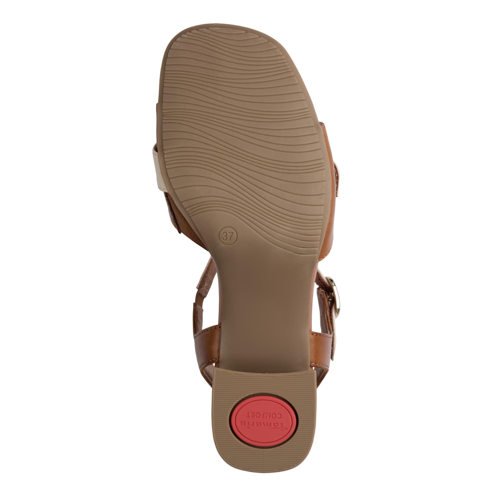 Tamaris Comfort Julia Sandalen in Ivory Comb, zool (SKU 8-88323-46--414)