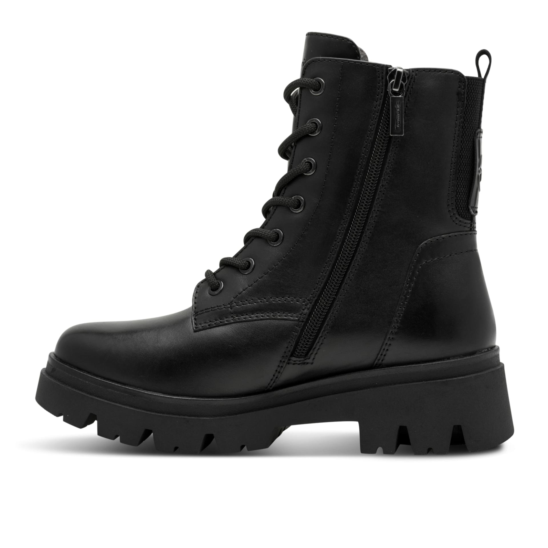 Tamaris Comfort Kida Ankle Boots in Black, inner side (SKU 8-85296-45--001)