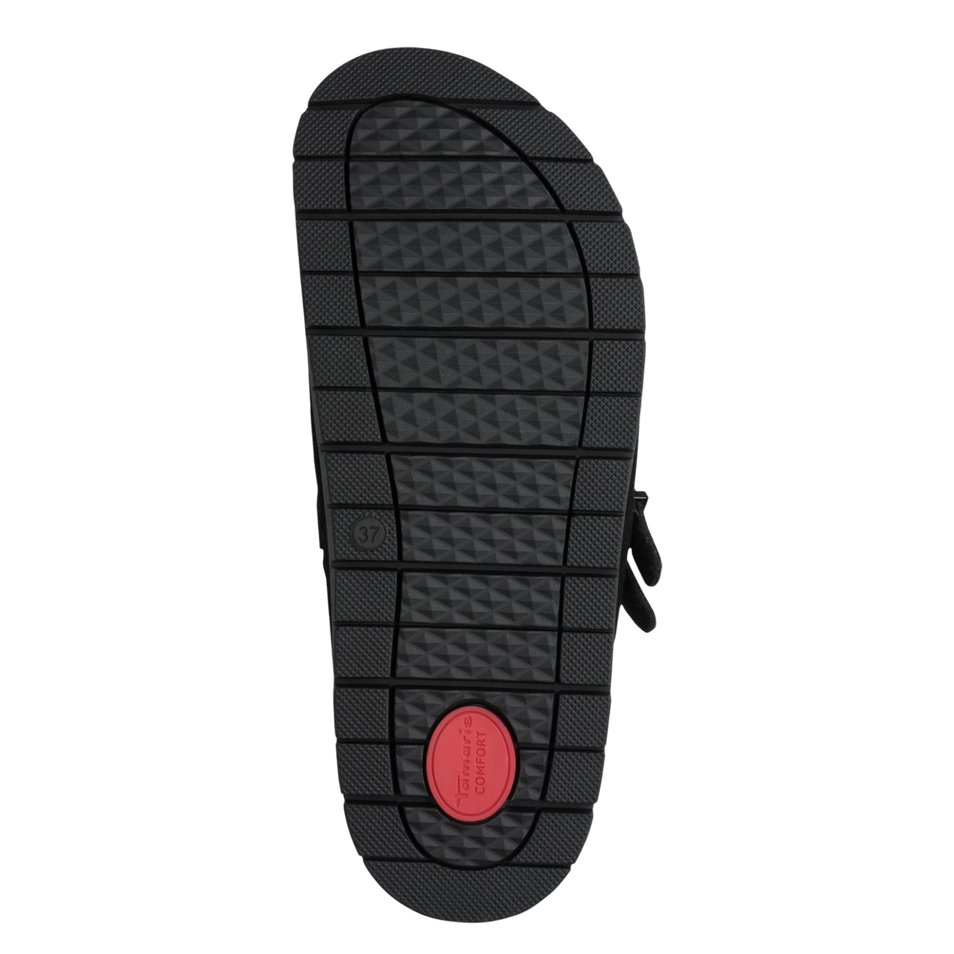 Tamaris Comfort Lola Flats in Black, sole (SKU 8-87601-46--001)