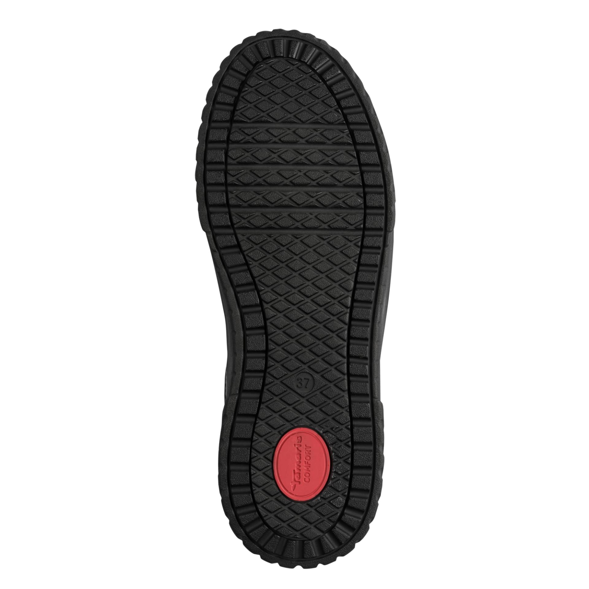 Tamaris Comfort Milly Sneakers in Black, sole (SKU 8-83701-47--001)