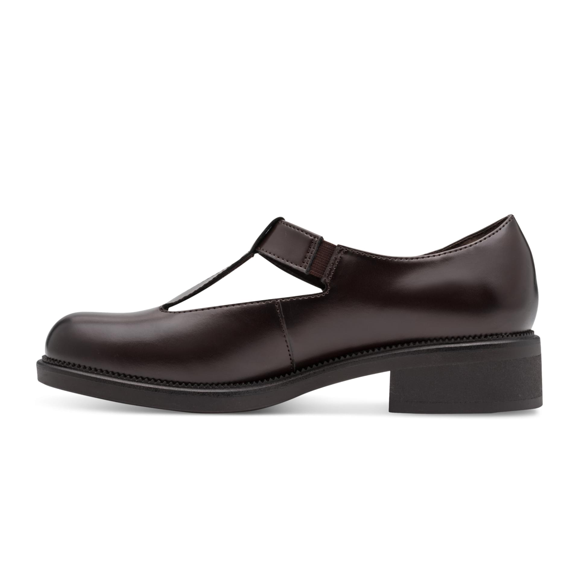 Tamaris Comfort Nana Mules in Mocca Box, côté intérieur (SKU 8-84706-47--354)
