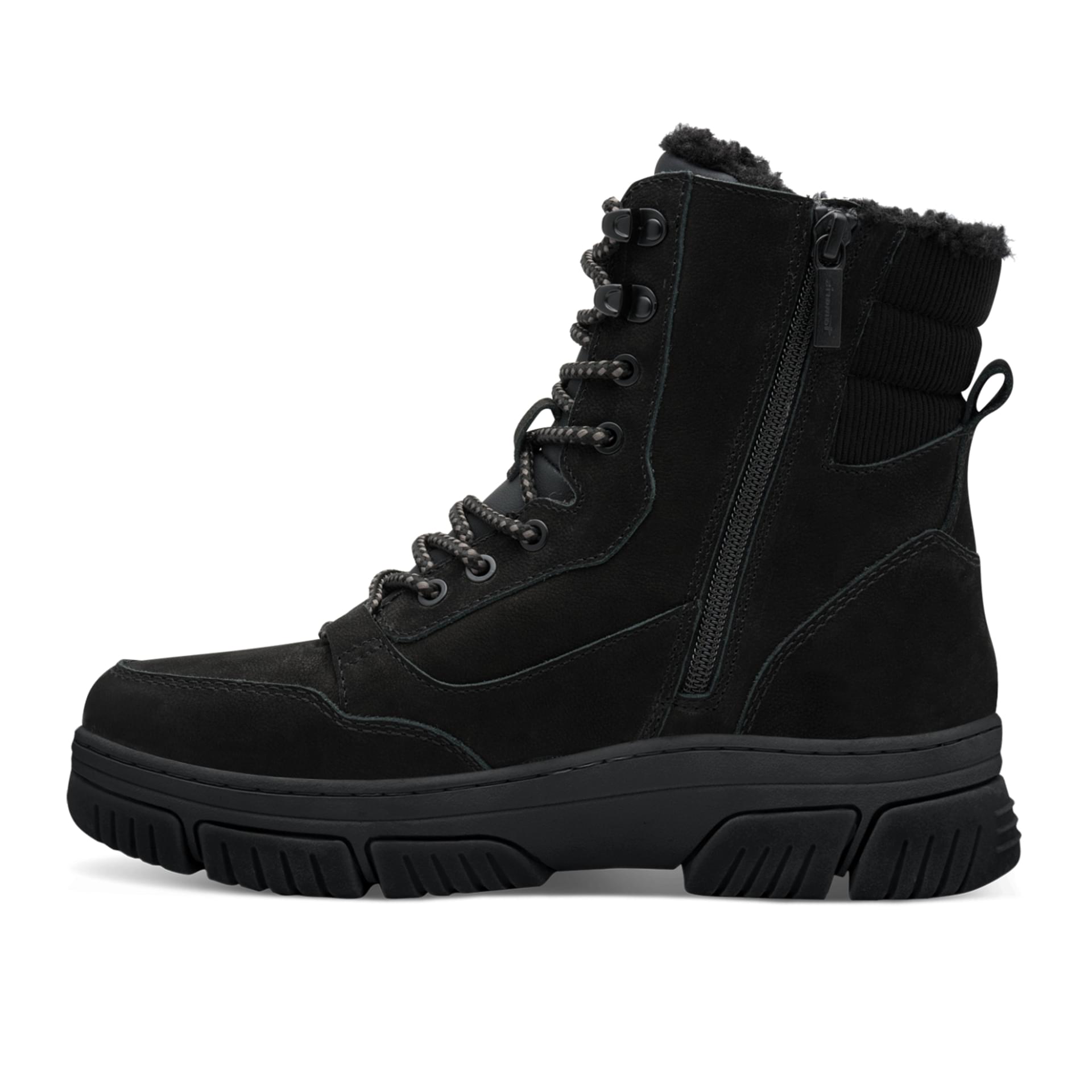 Tamaris Comfort Solara Boots in Black, côté intérieur (SKU 8-86208-45--001)