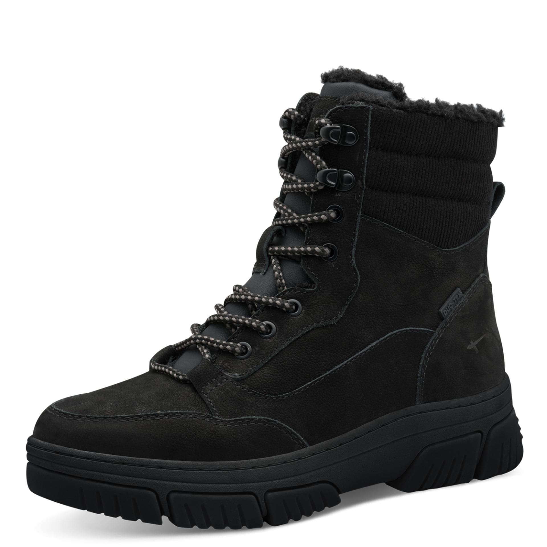 Tamaris Comfort Solara Boots in Black, vue trois-quarts (SKU 8-86208-45--001)
