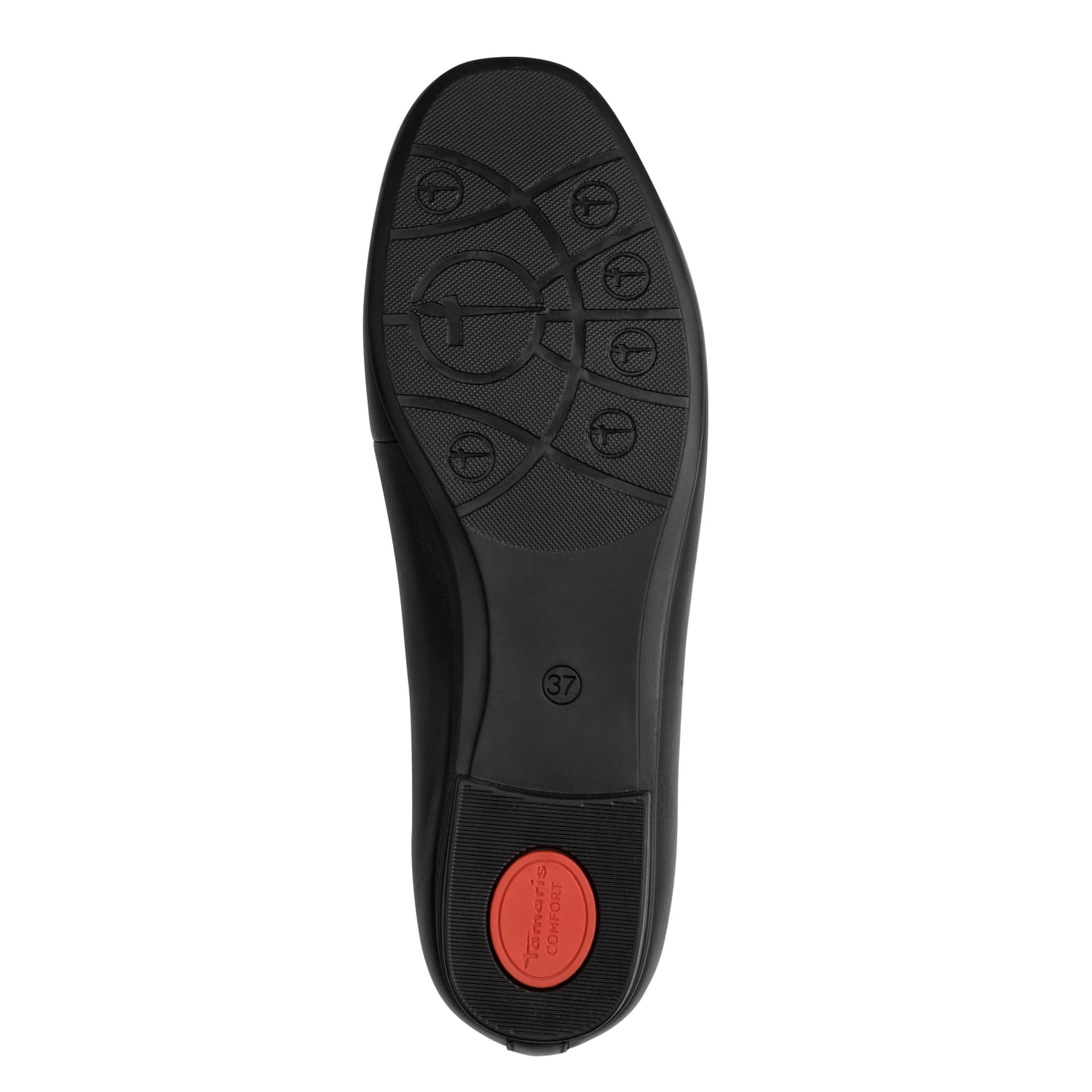 Tamaris Comfort Tali Ballerines in Black, semelle (SKU 8-82102-42--001)