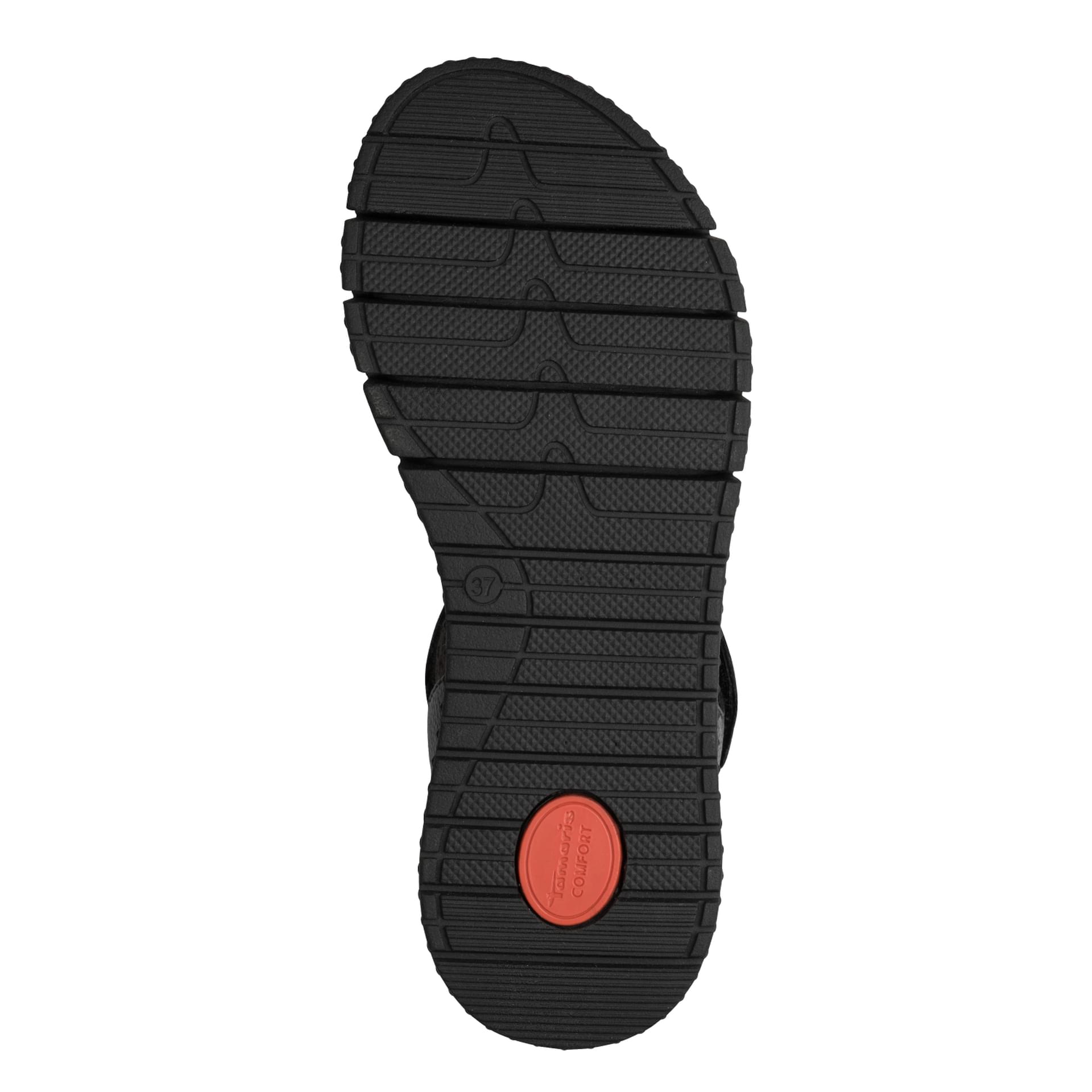 Tamaris Comfort Tessa Sandalen in Black, zool (SKU 8-88720-44--001)