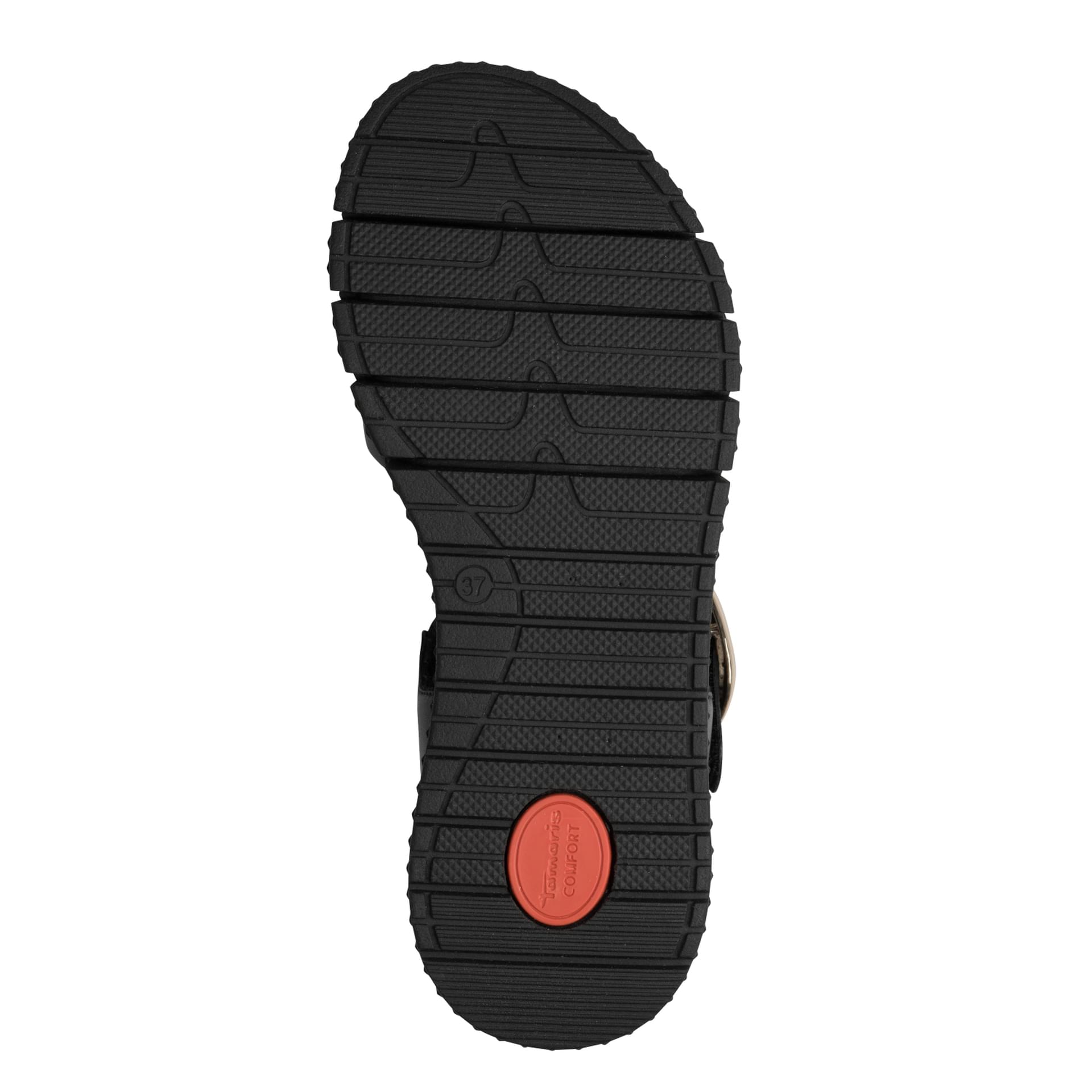 Tamaris Comfort Tessa Sandales in Black, semelle (SKU 8-88721-44--001)