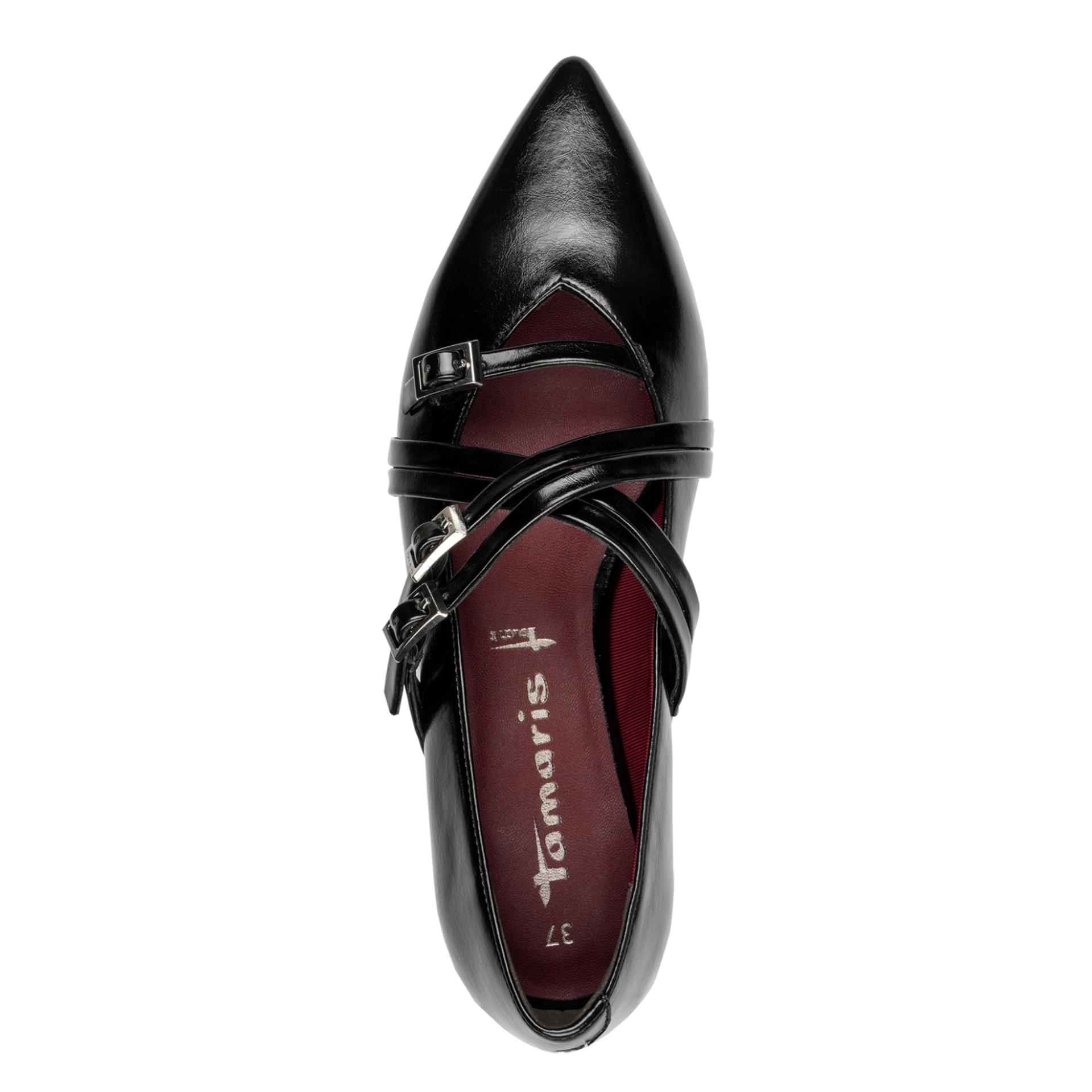 Tamaris Abril Ballerinas 1-22160-45 in Black