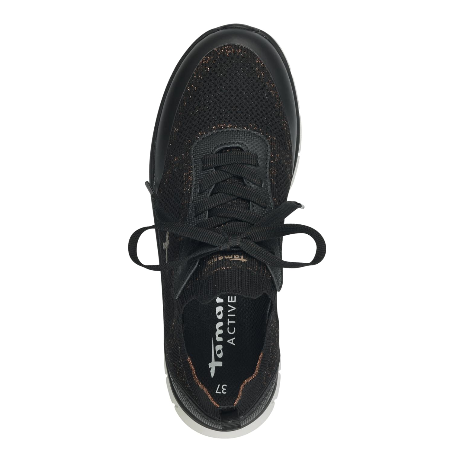 Tamaris Activa Sneakers 1-23758-43 in Black Comb