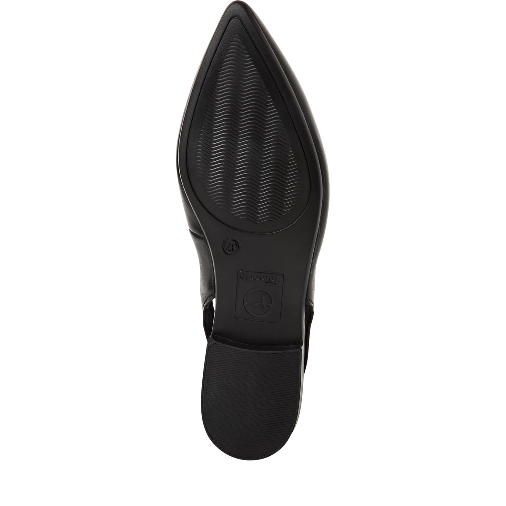 Tamaris Agostina Talons 1-29402-46 in Black Leather