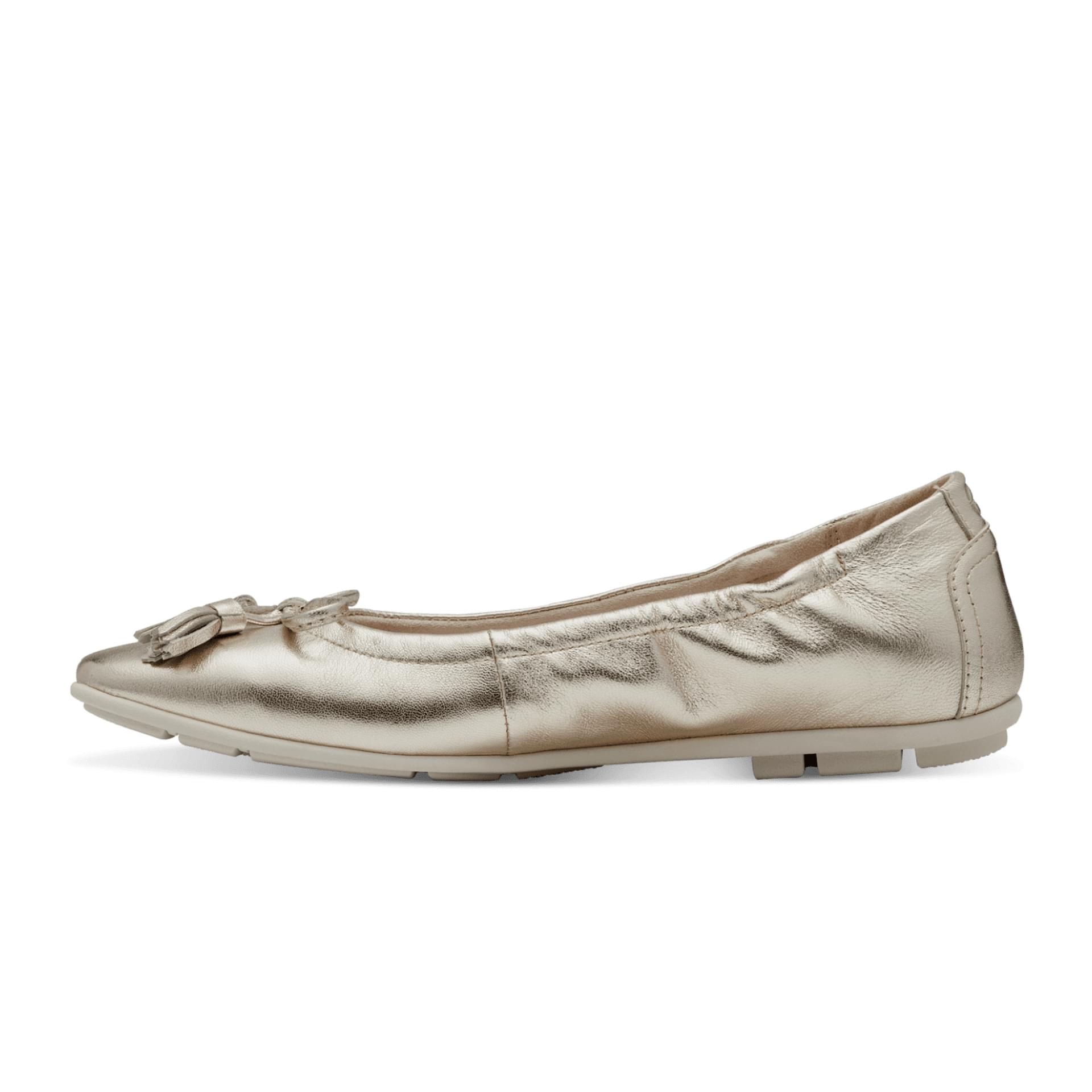 Tamaris Aimilia Ballerina's 1-22107-42 in Gold