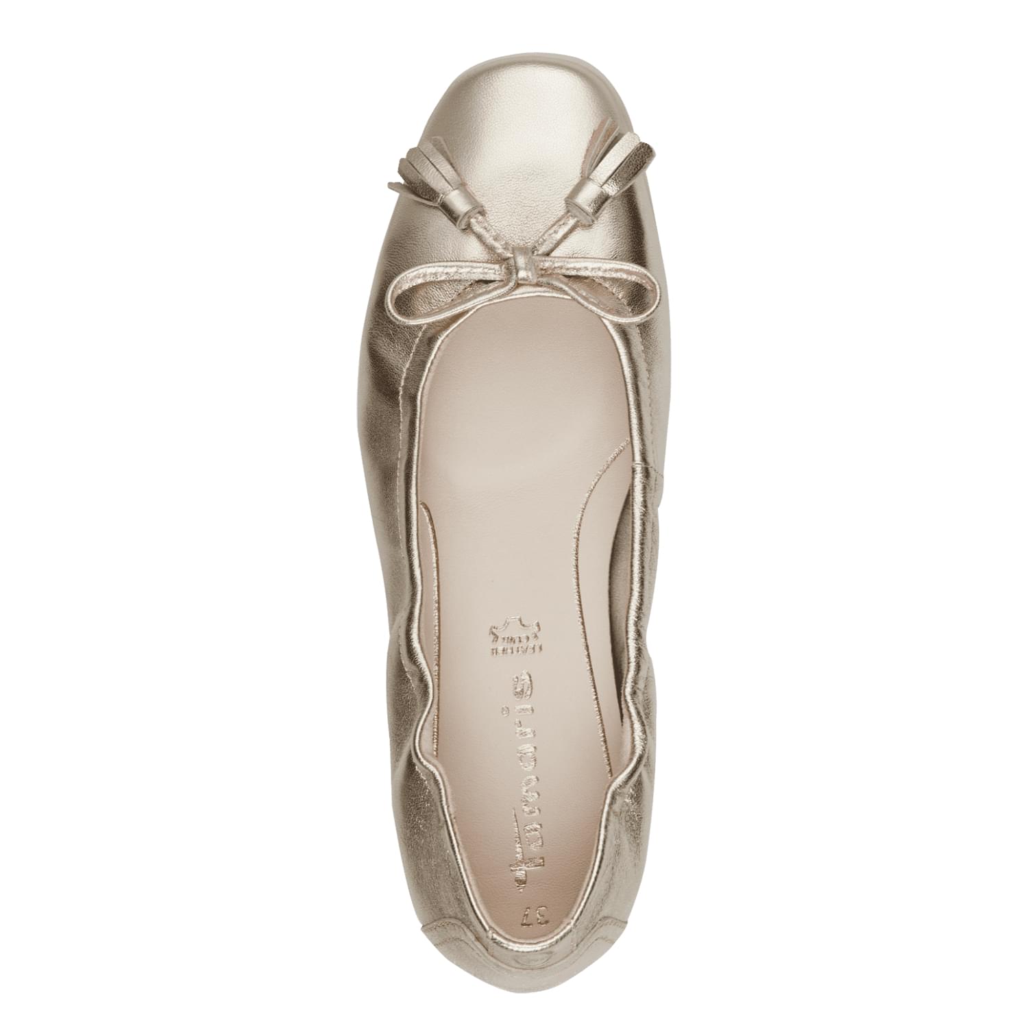 Tamaris Aimilia Ballerina's 1-22107-42 in Gold