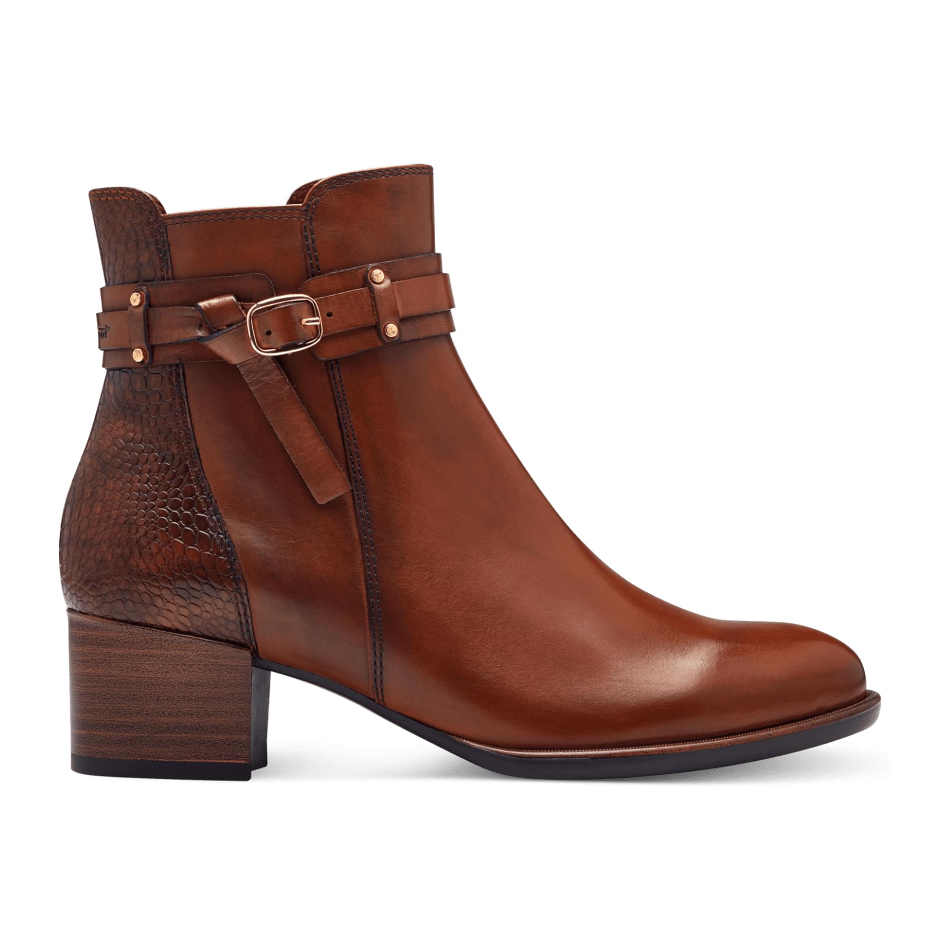 Tamaris Akaria Ankle Boots 1-25343-43 in Cognac