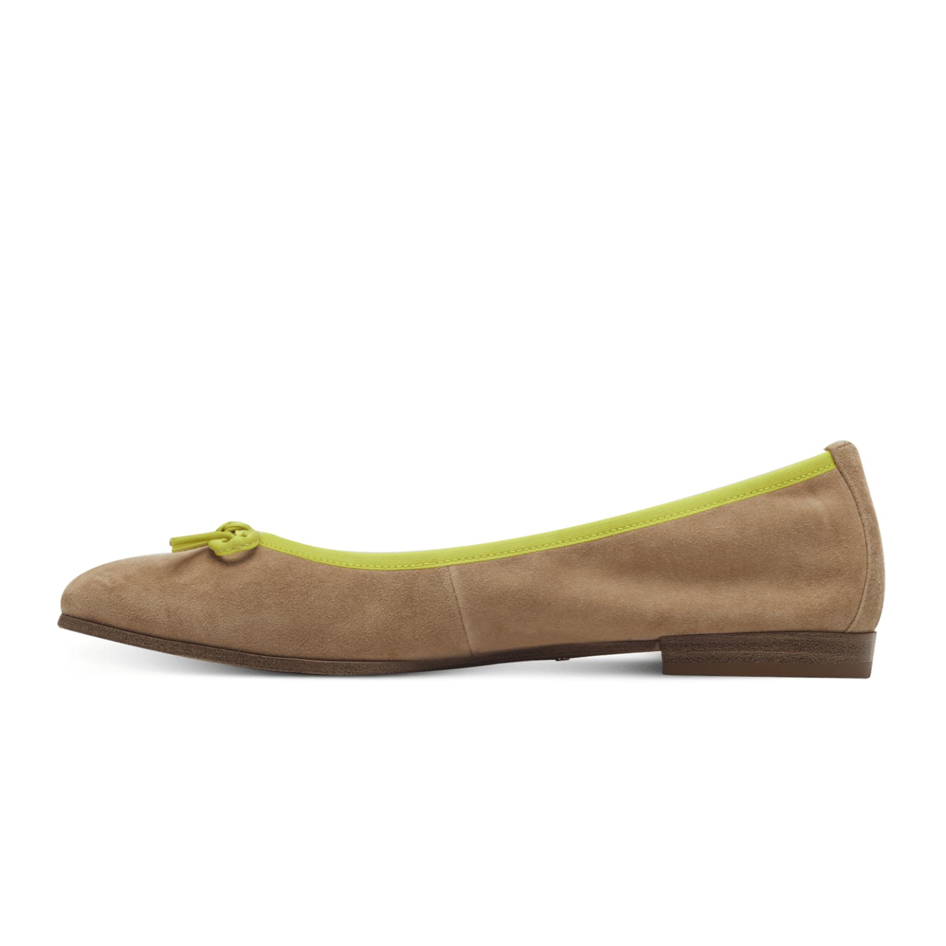 Tamaris Alena Ballerinas 1-22166-44 in Tan Comb