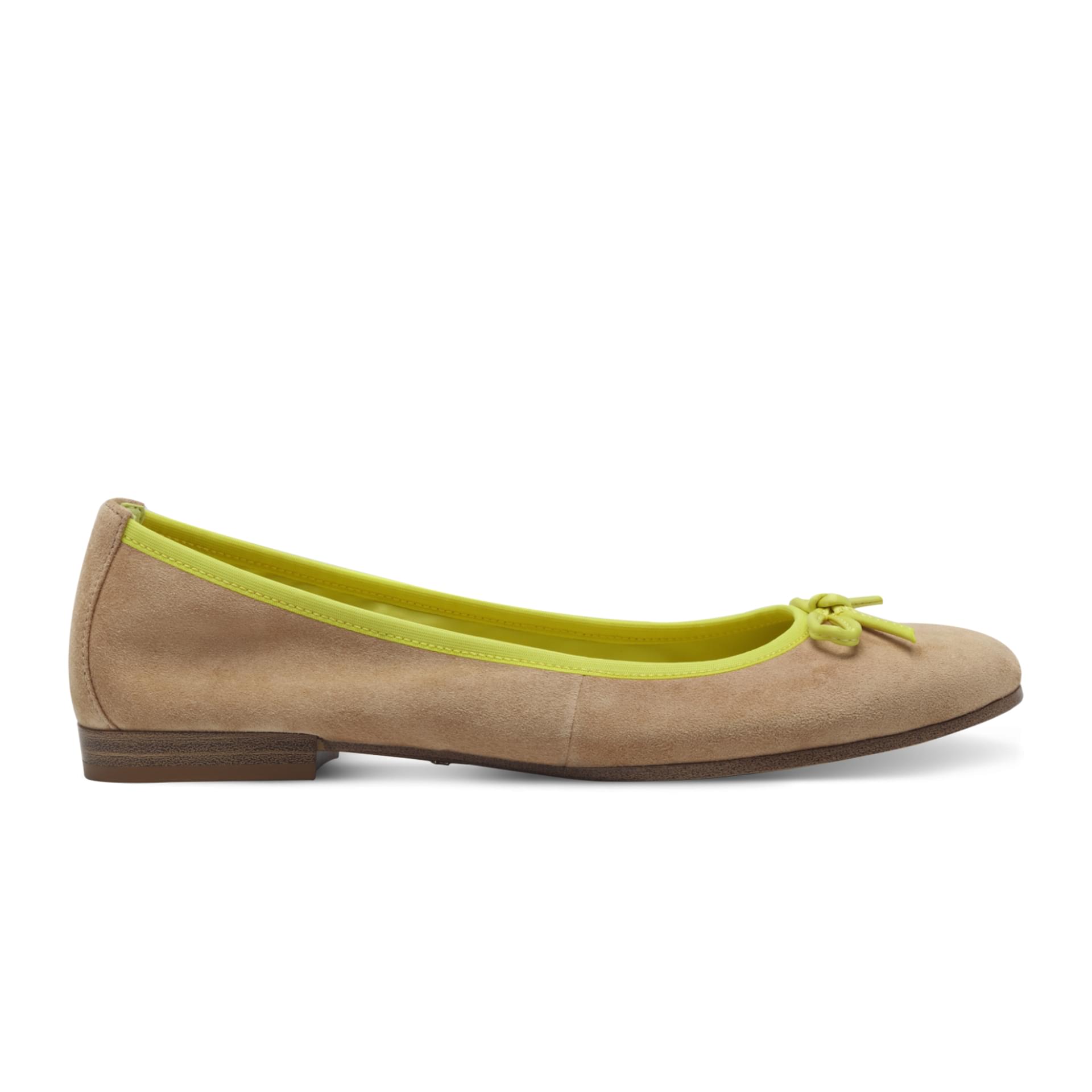 Tamaris Alena Ballerinas 1-22166-44 in Tan Comb