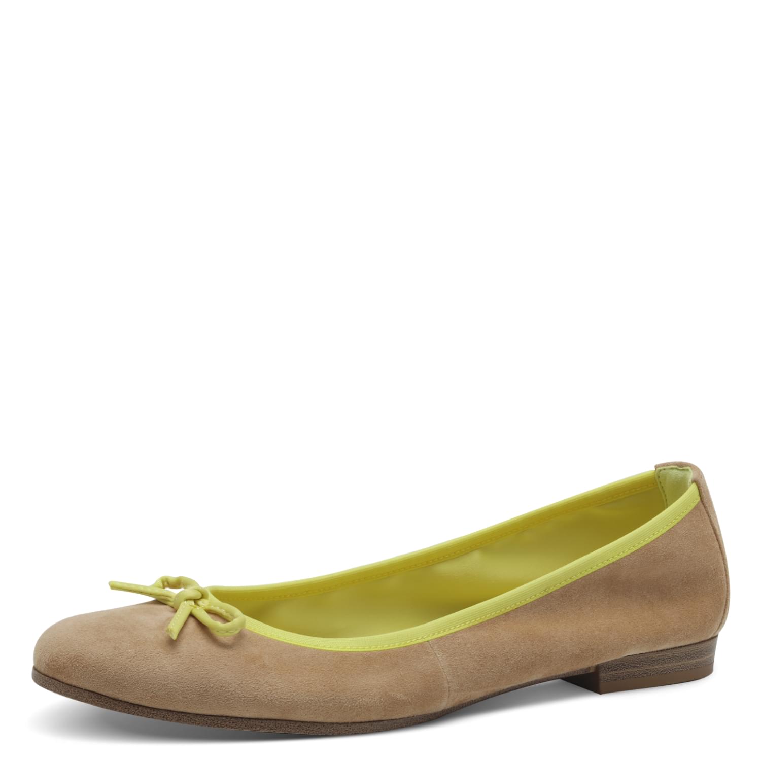 Tamaris Alena Ballerinas 1-22166-44 in Tan Comb