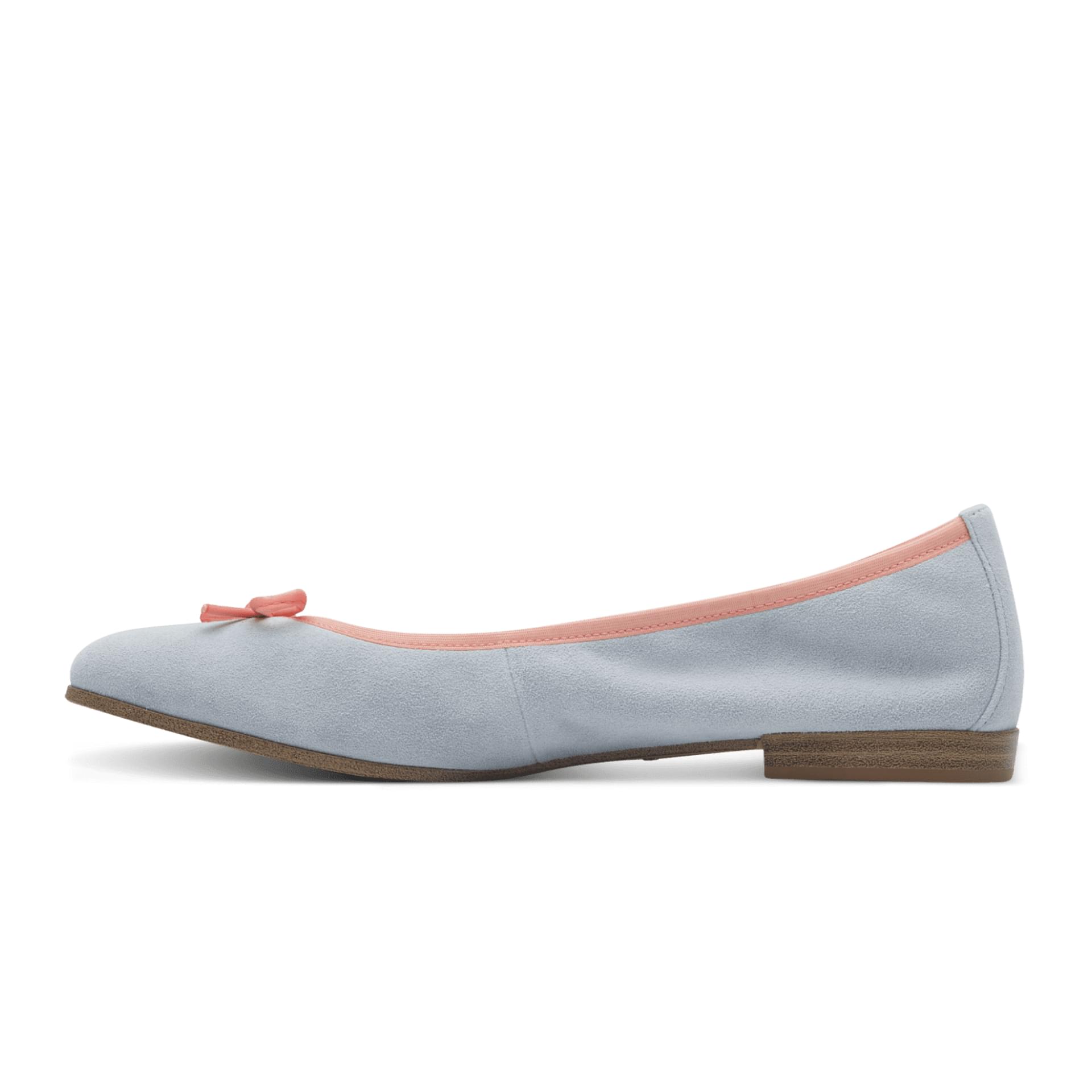Tamaris Alena Ballerinas 1-22166-44 in Lt. Blue Comb