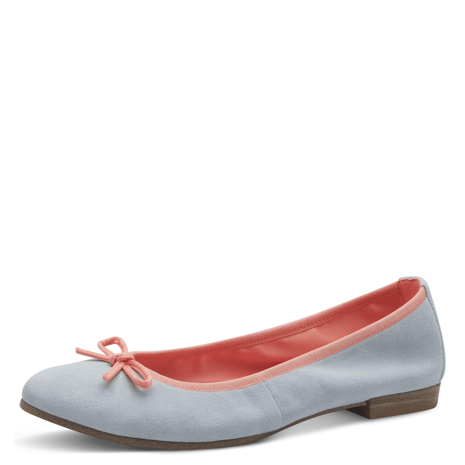 Tamaris Alena Ballerinas 1-22166-44 in Lt. Blue Comb