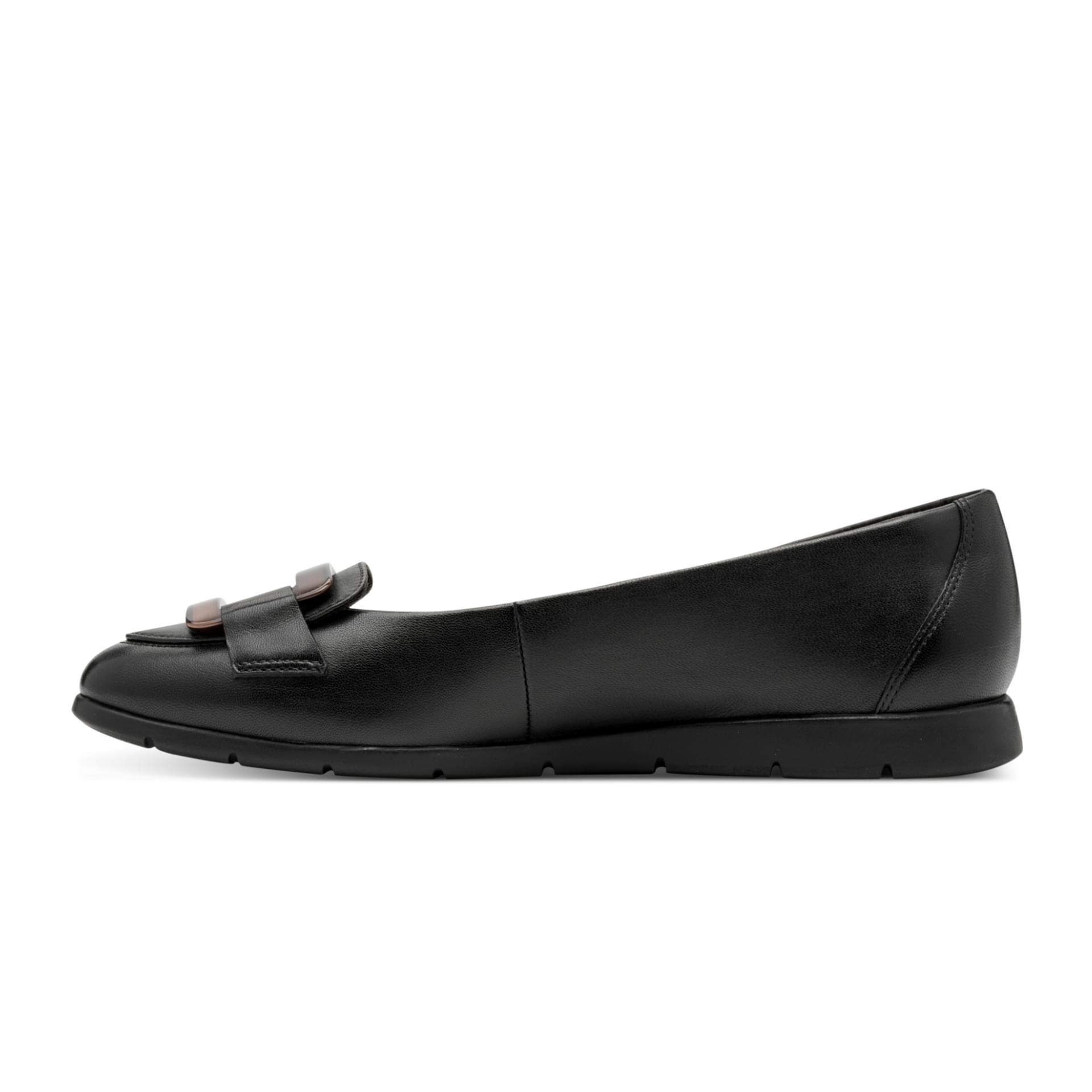 Tamaris Alena Ballerinas 1-22170-45 in Black Leather