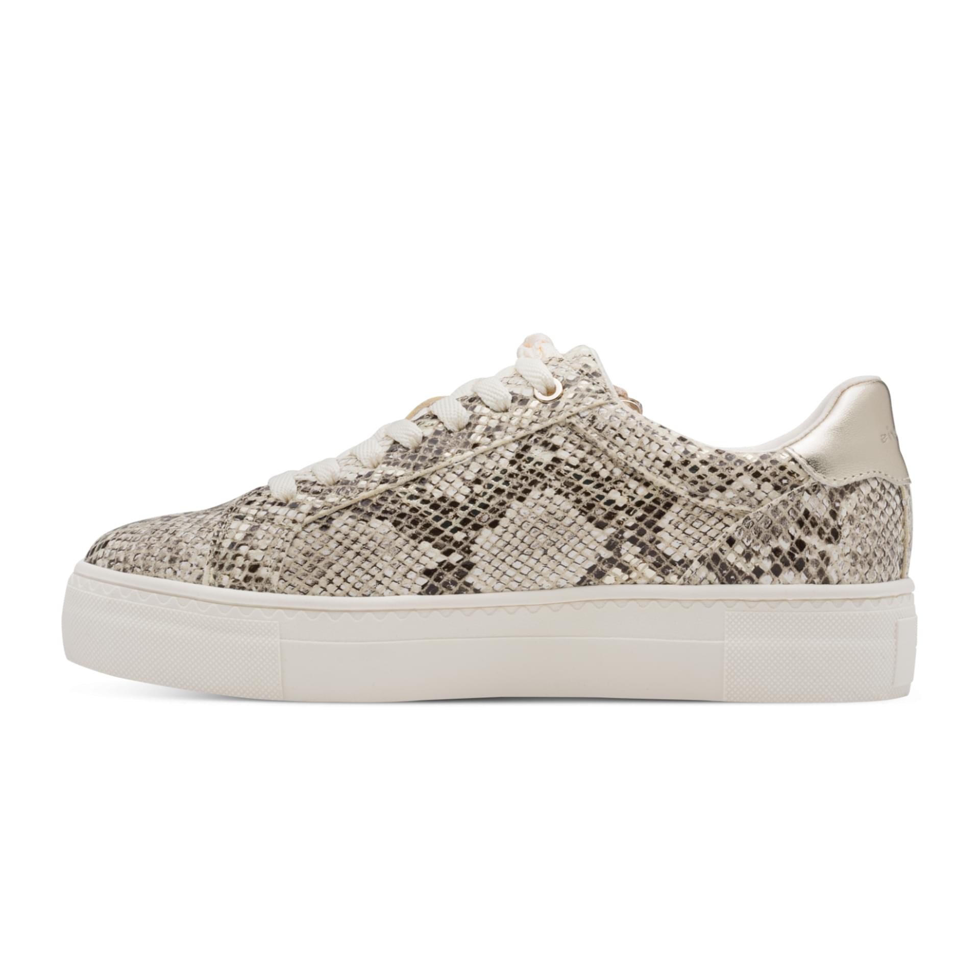 Tamaris Alexia Sneakers 1-23314-46 in Beige Snake