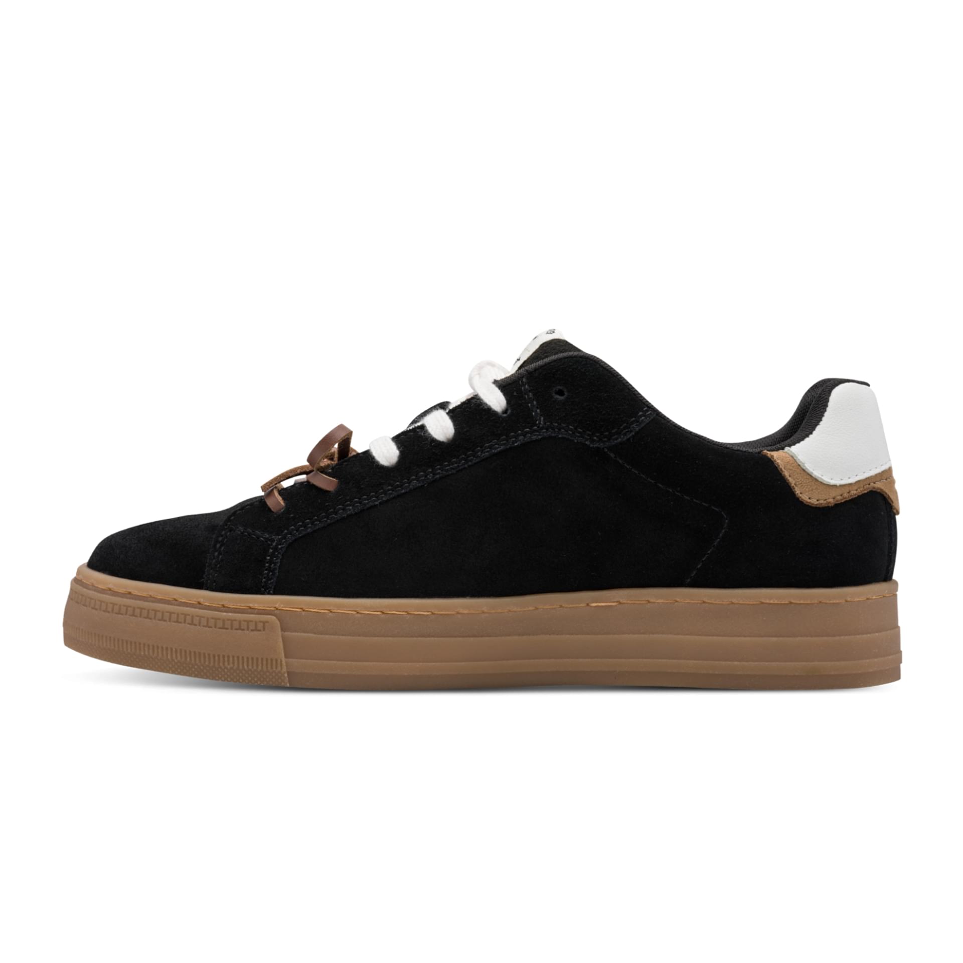 Tamaris Alexia Sneakers leather in Black, inner side (SKU 1-23708-47--001)