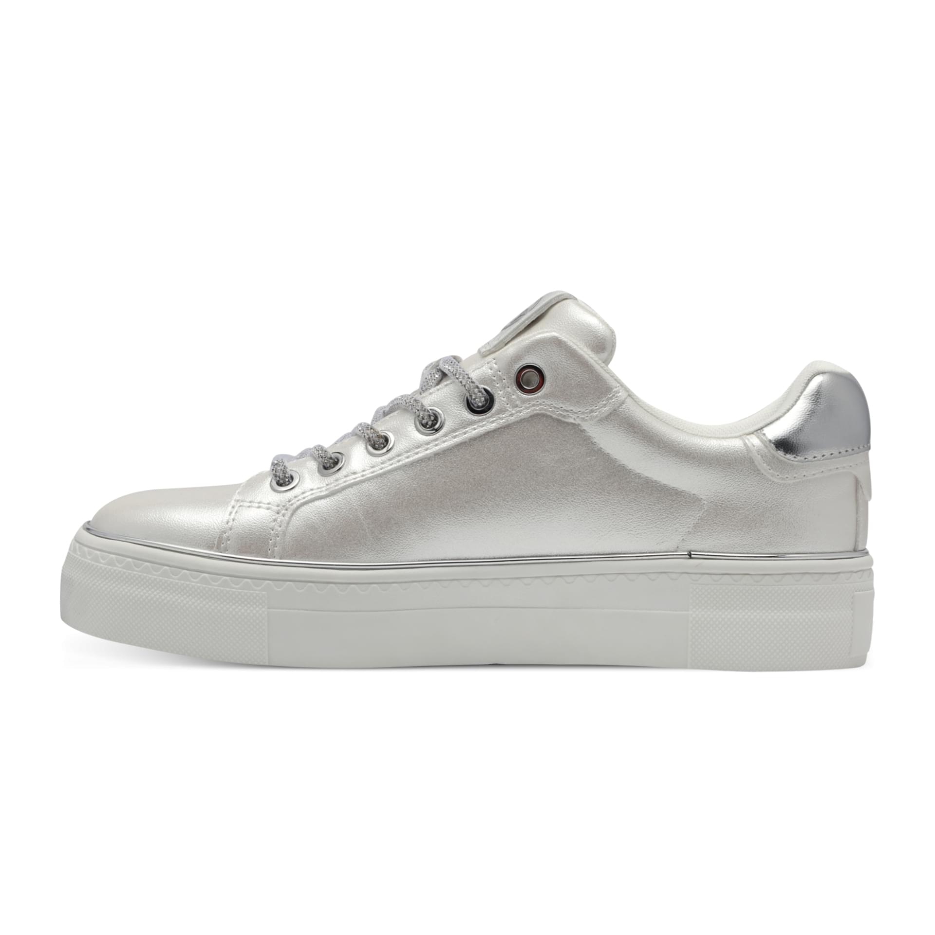 Tamaris Alexia Sneakers 1-23751-44 in White Pearl