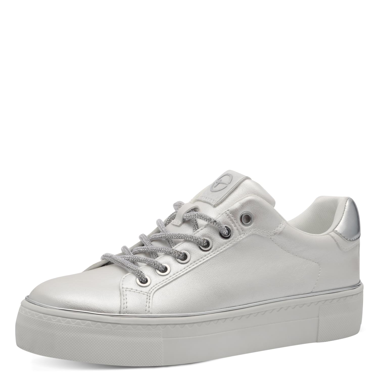 Tamaris Alexia Sneakers 1-23751-44 in White Pearl