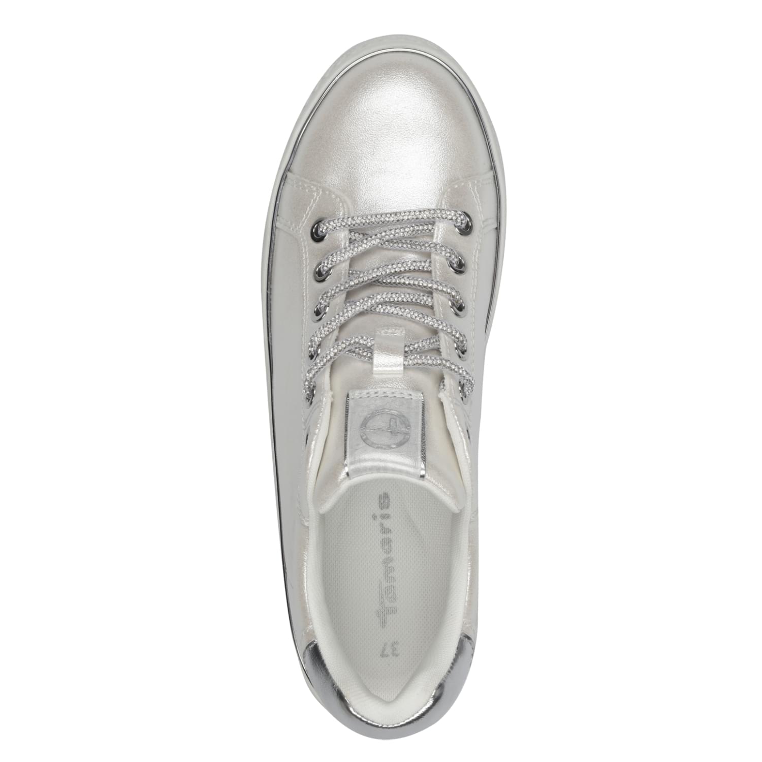 Tamaris Alexia Sneakers 1-23751-44 in White Pearl