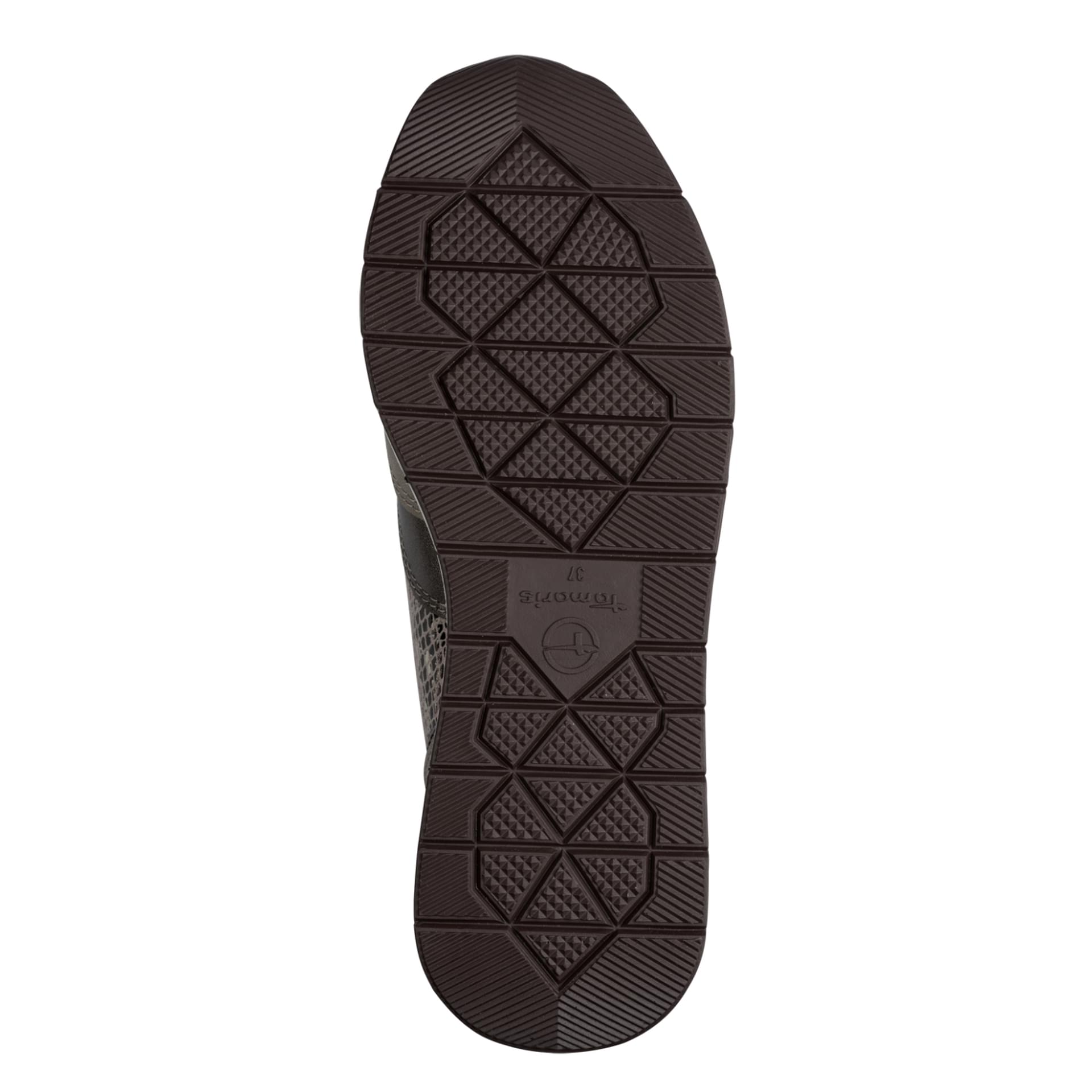 Tamaris Almina Sneakers 1-23732-41 in Taupe/Snake