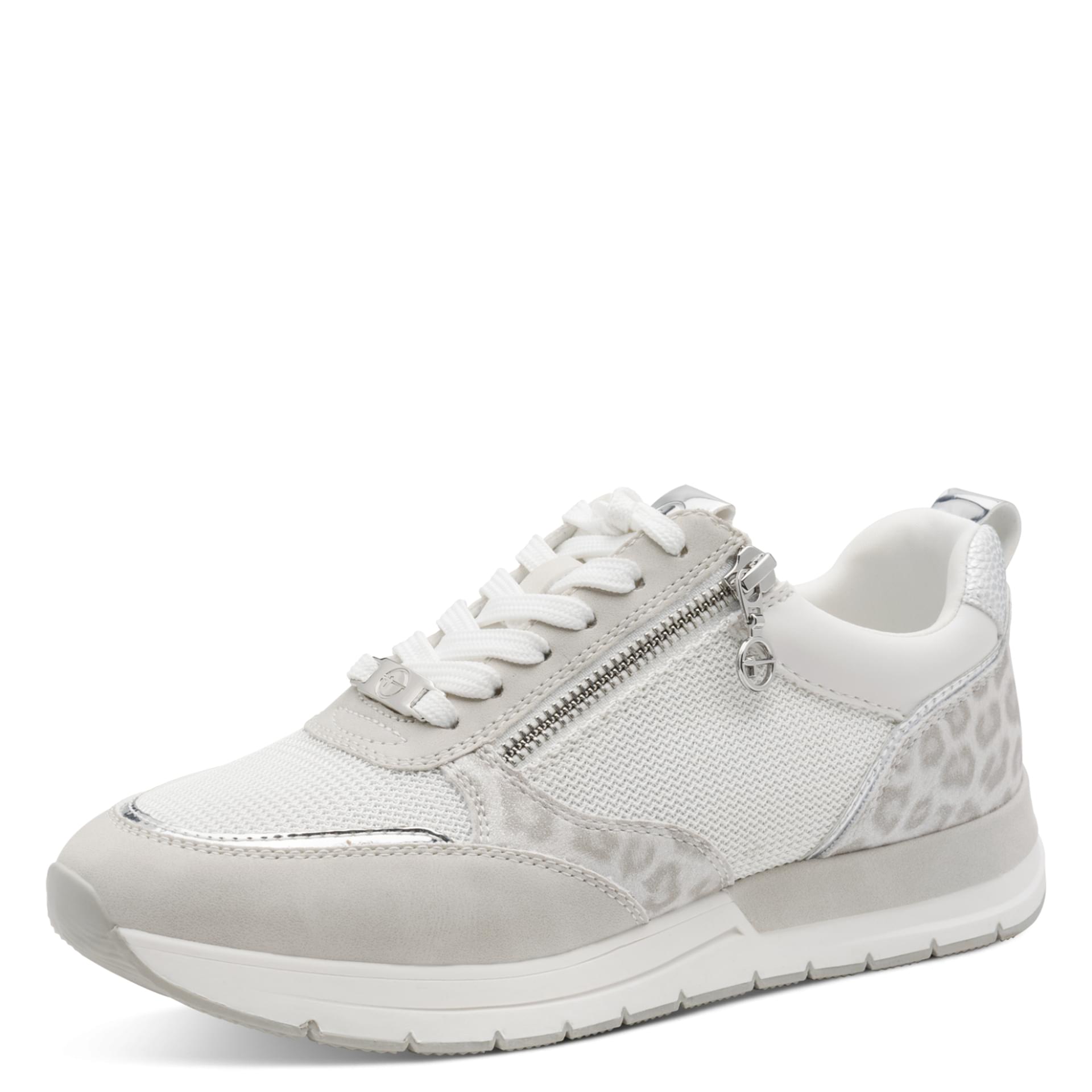 Tamaris Almina Sneakers 1-23732-41 in Silver Comb