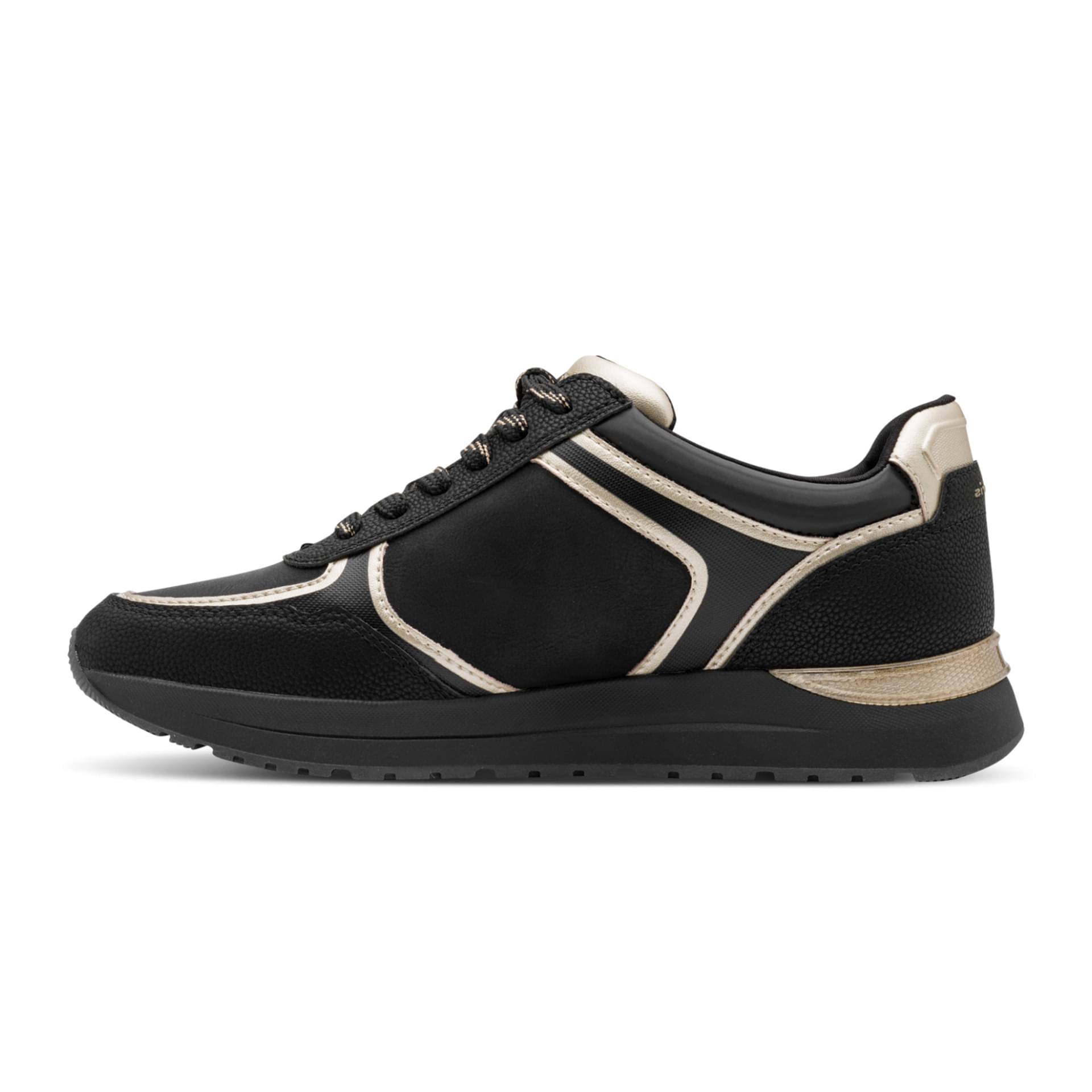 Tamaris Almina Sneakers in Black Comb, binnenzijde (SKU 1-23734-47--098)